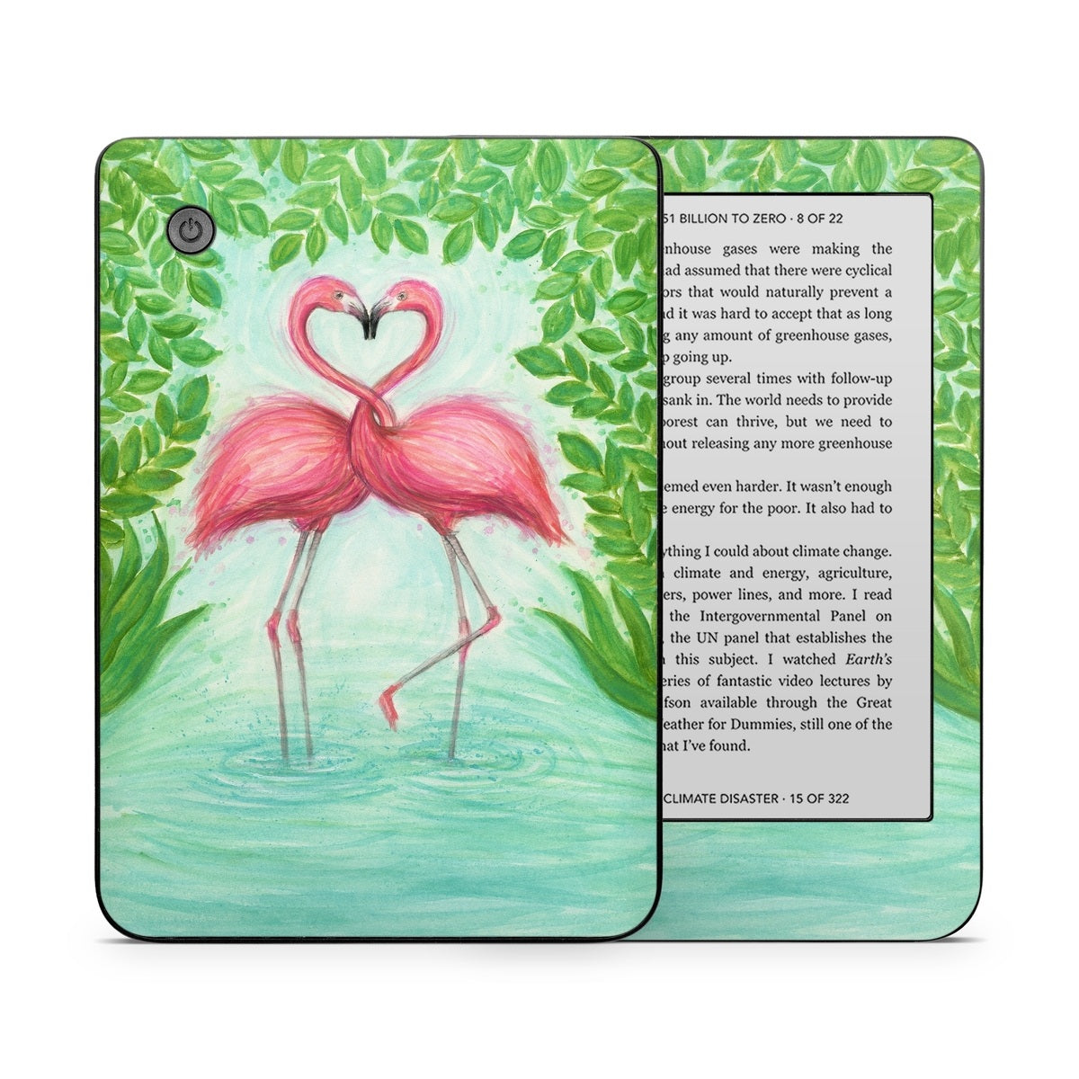 Flamingo Love - Kobo Clara 2E Skin