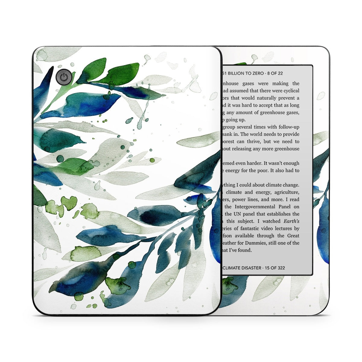 Floating Leaves - Kobo Clara 2E Skin