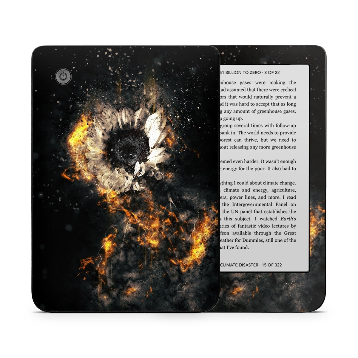 Flower Fury - Kobo Clara 2E Skin