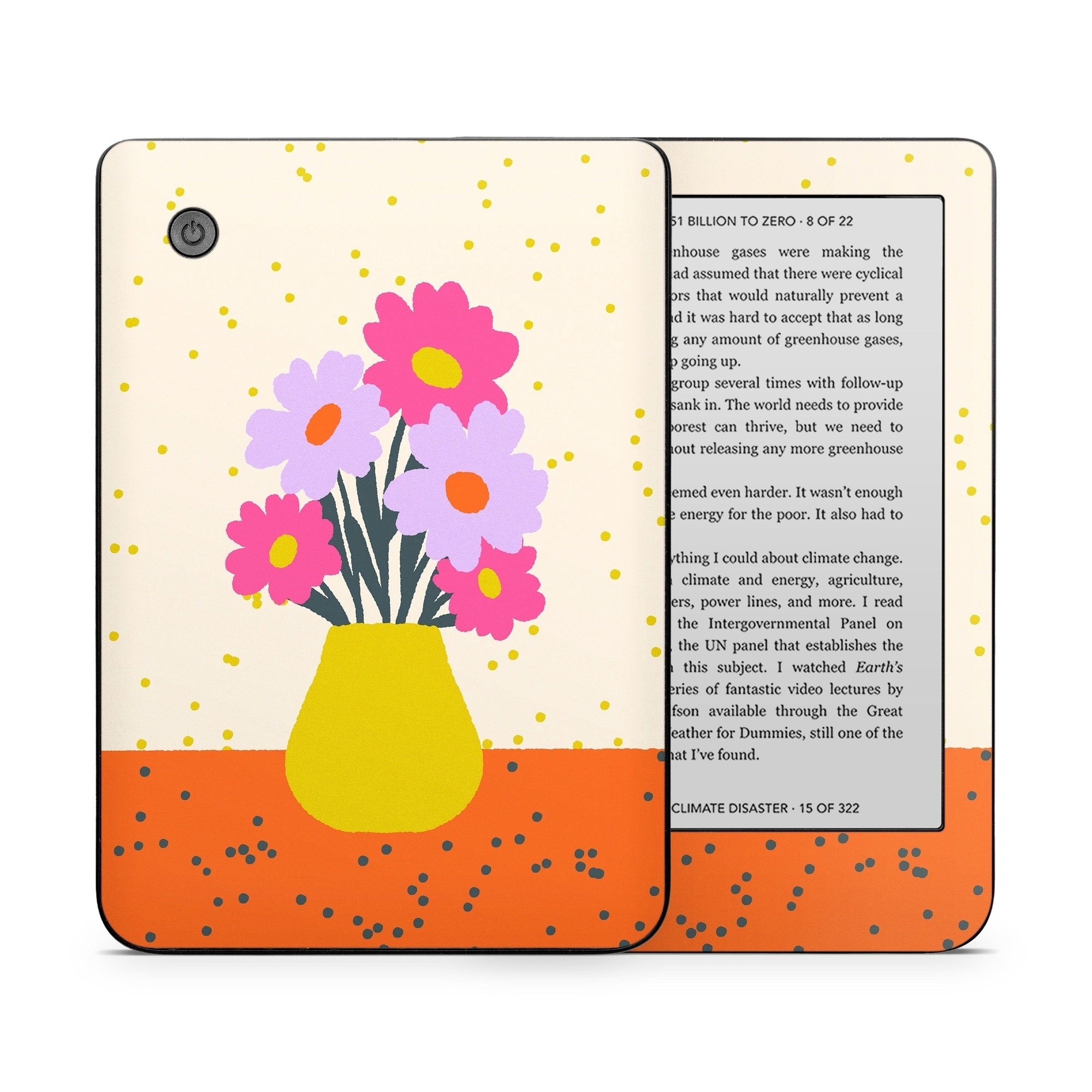 Flowers In A Vase - Kobo Clara 2E Skin