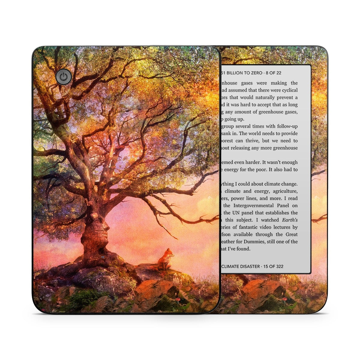 Fox Sunset - Kobo Clara 2E Skin