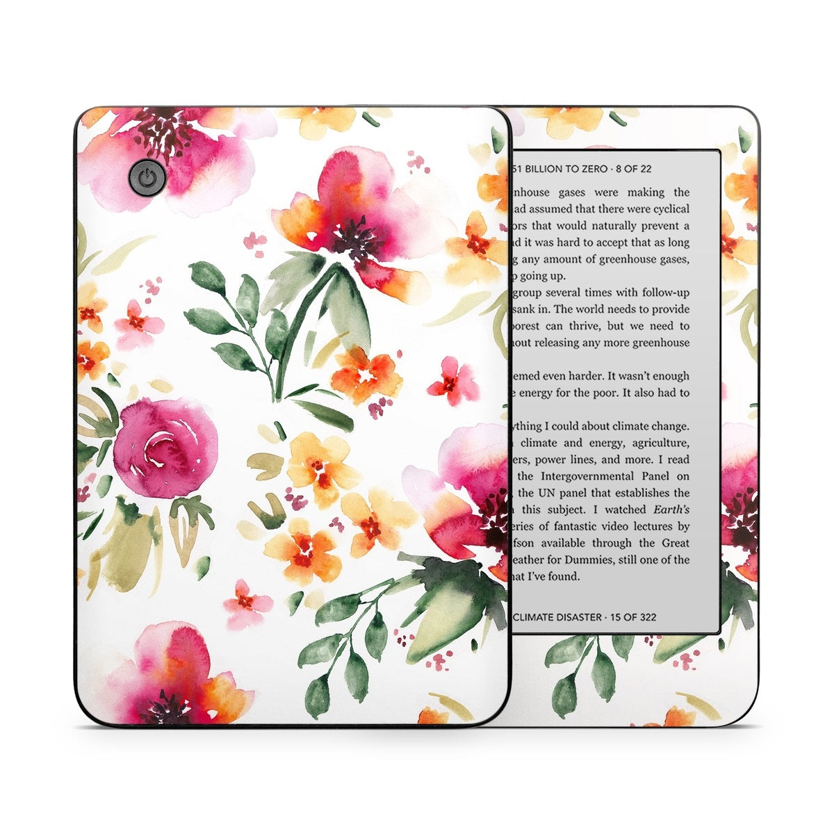 Fresh Flowers - Kobo Clara 2E Skin