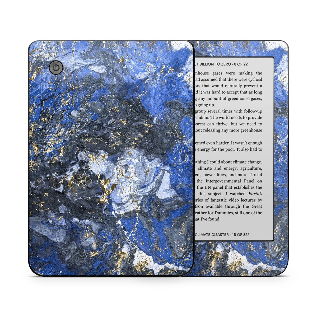 Gilded Ocean Marble - Kobo Clara 2E Skin