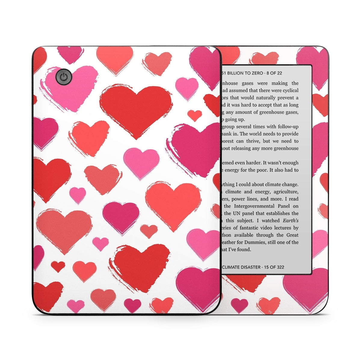 Hearts - Kobo Clara 2E Skin