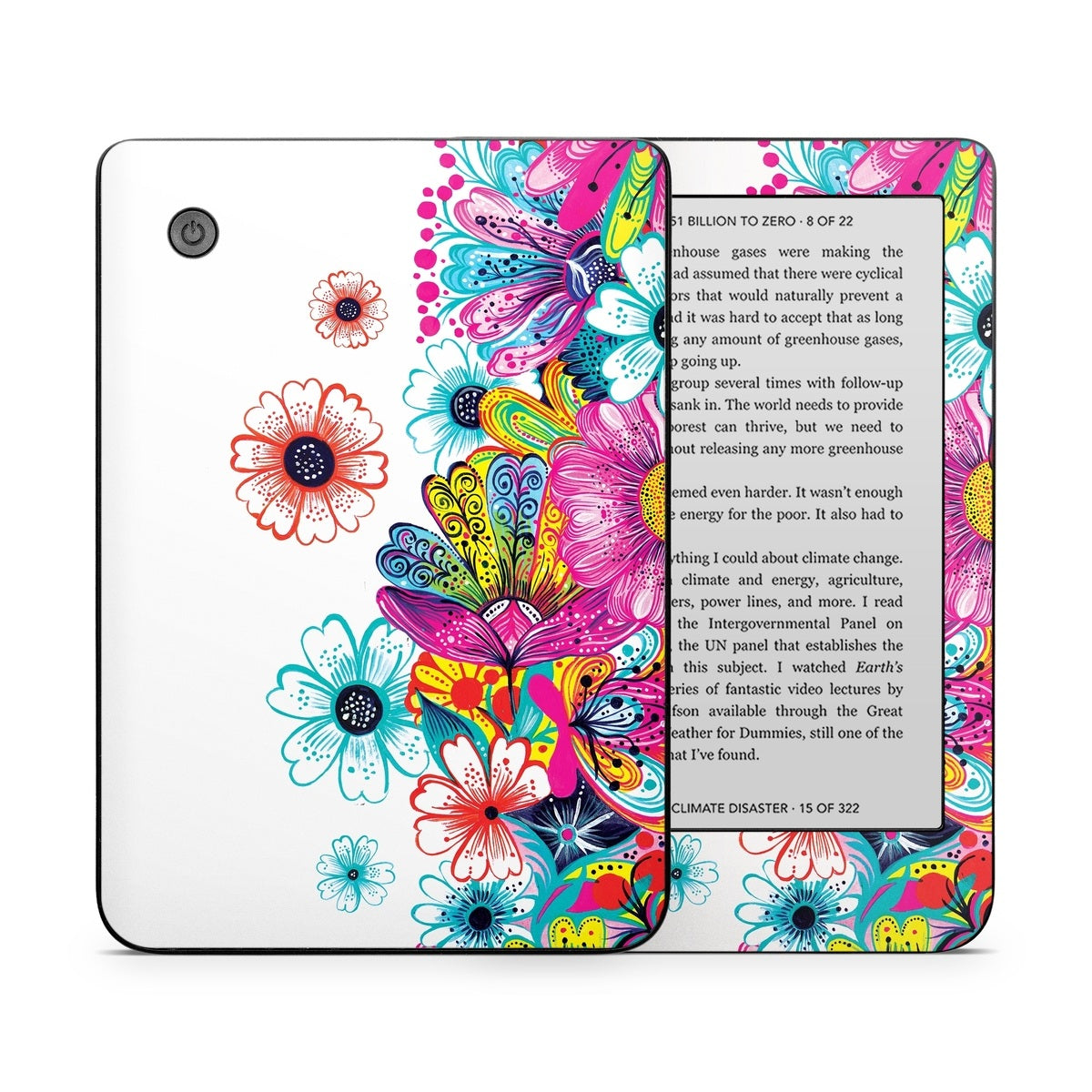 Intense Flowers - Kobo Clara 2E Skin