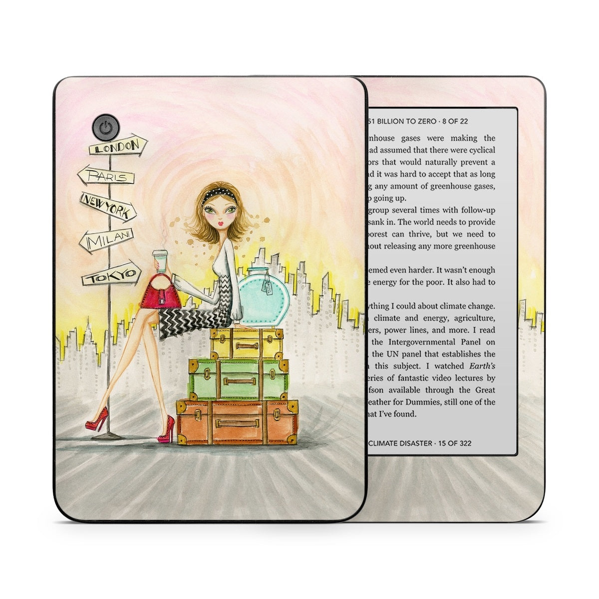 The Jet Setter - Kobo Clara 2E Skin