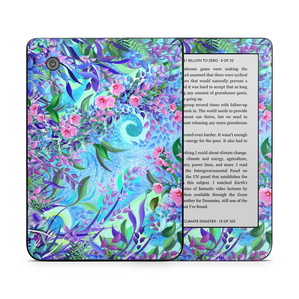 Lavender Flowers - Kobo Clara 2E Skin