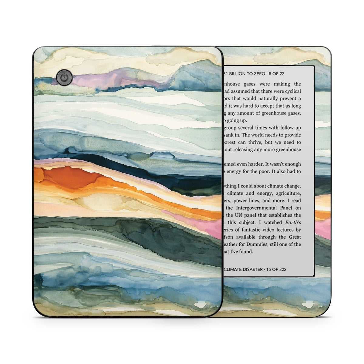 Layered Earth - Kobo Clara 2E Skin