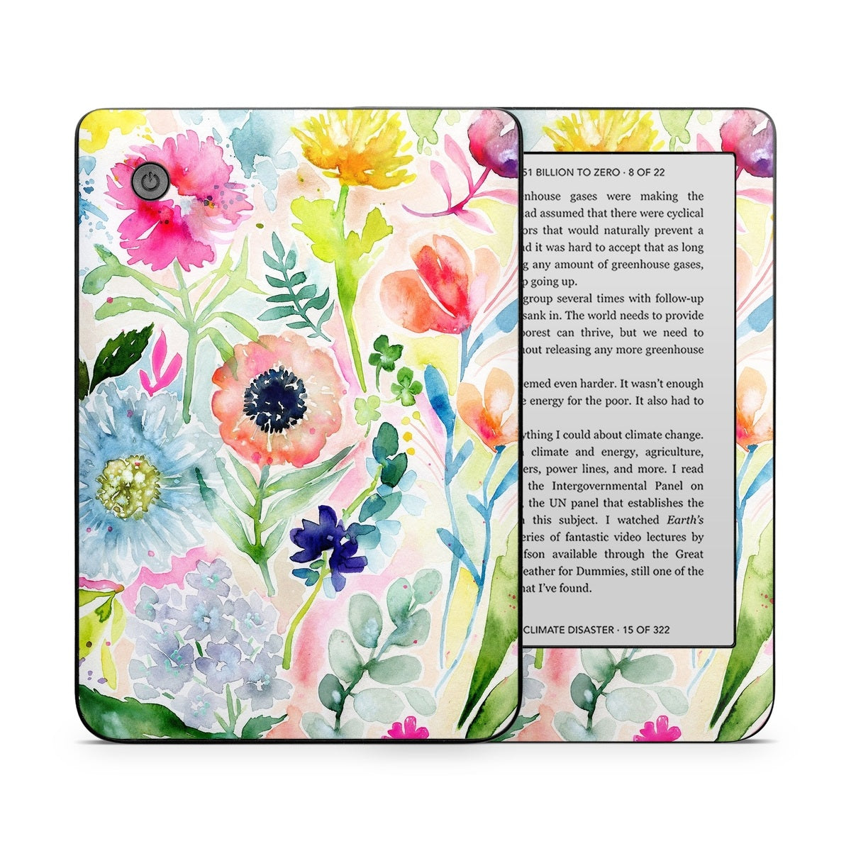 Loose Flowers - Kobo Clara 2E Skin