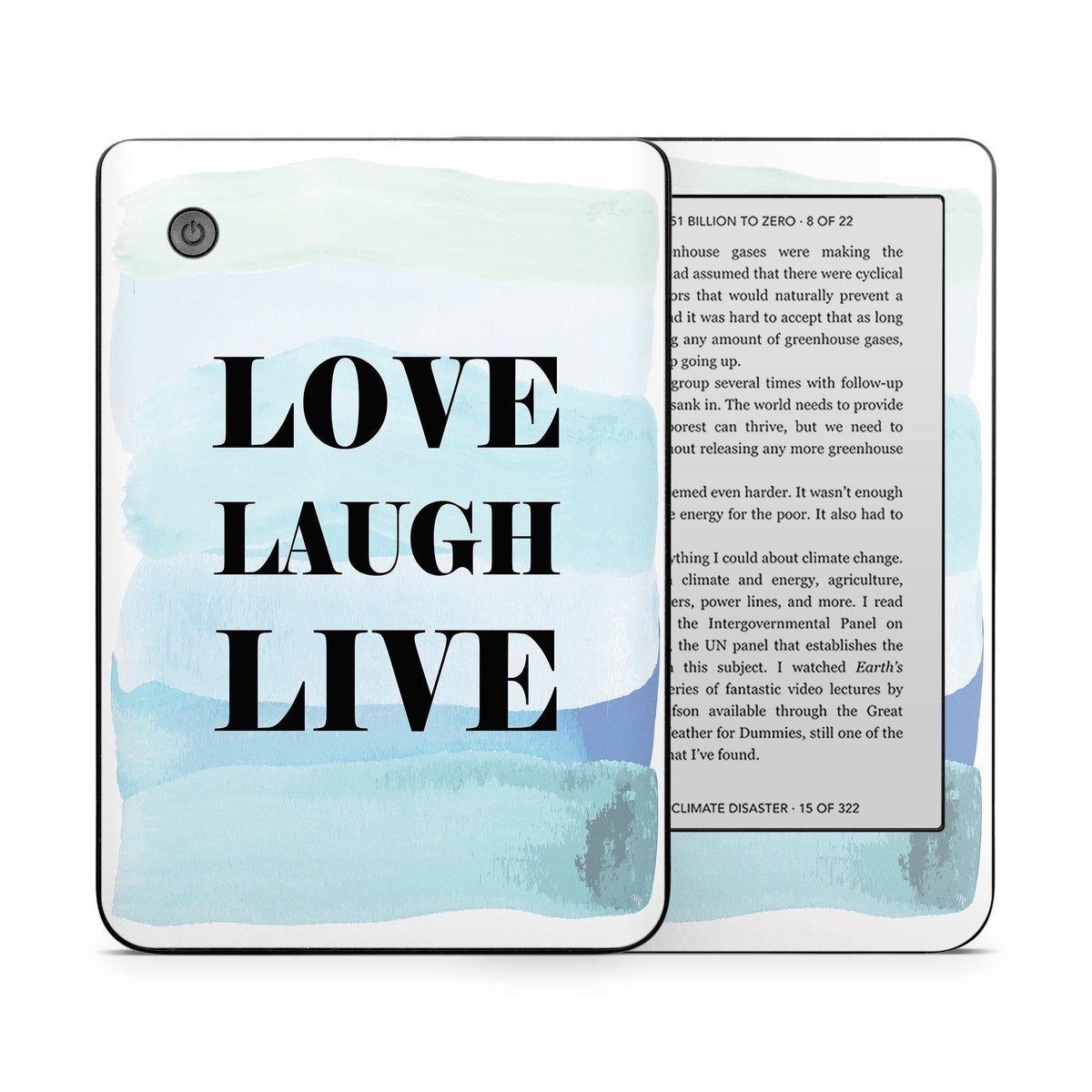 Love Laugh Live - Kobo Clara 2E Skin