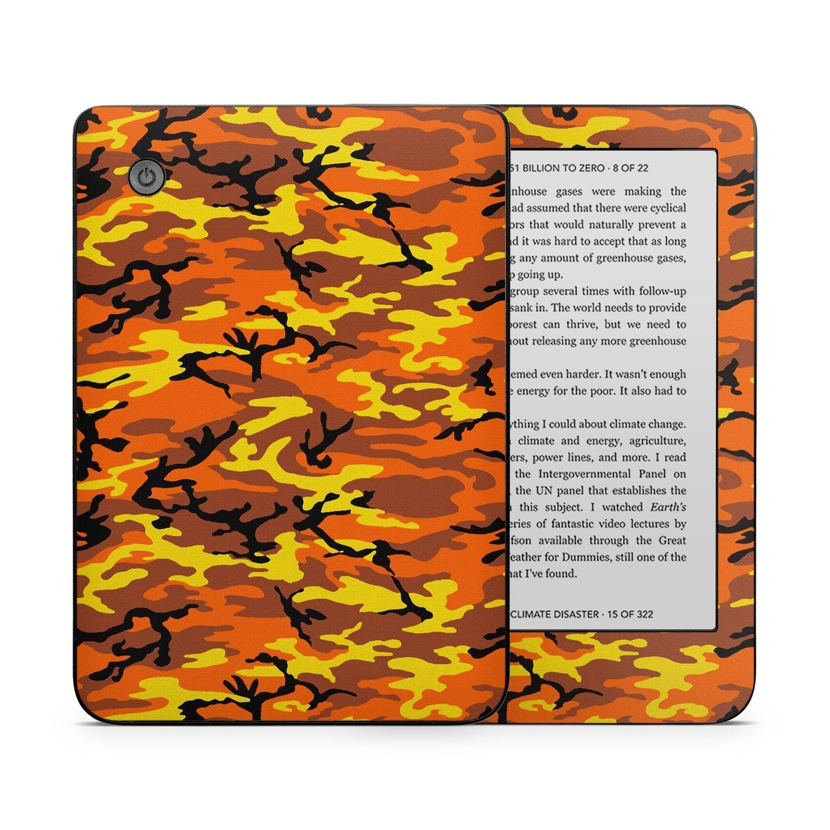 Orange Camo - Kobo Clara 2E Skin