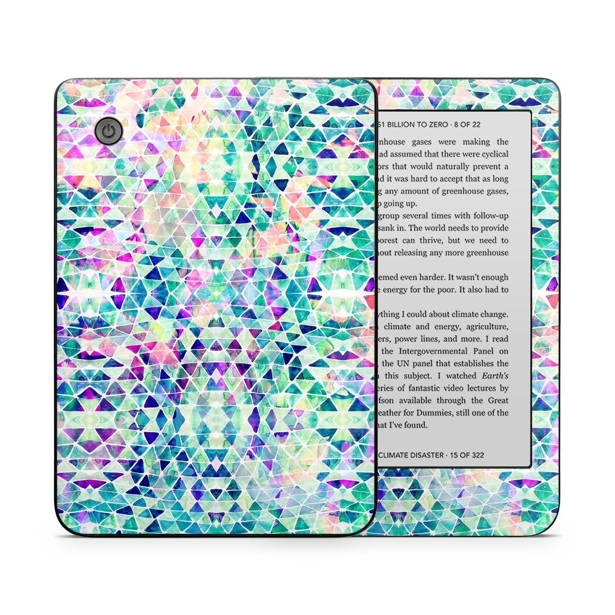 Pastel Triangle - Kobo Clara 2E Skin