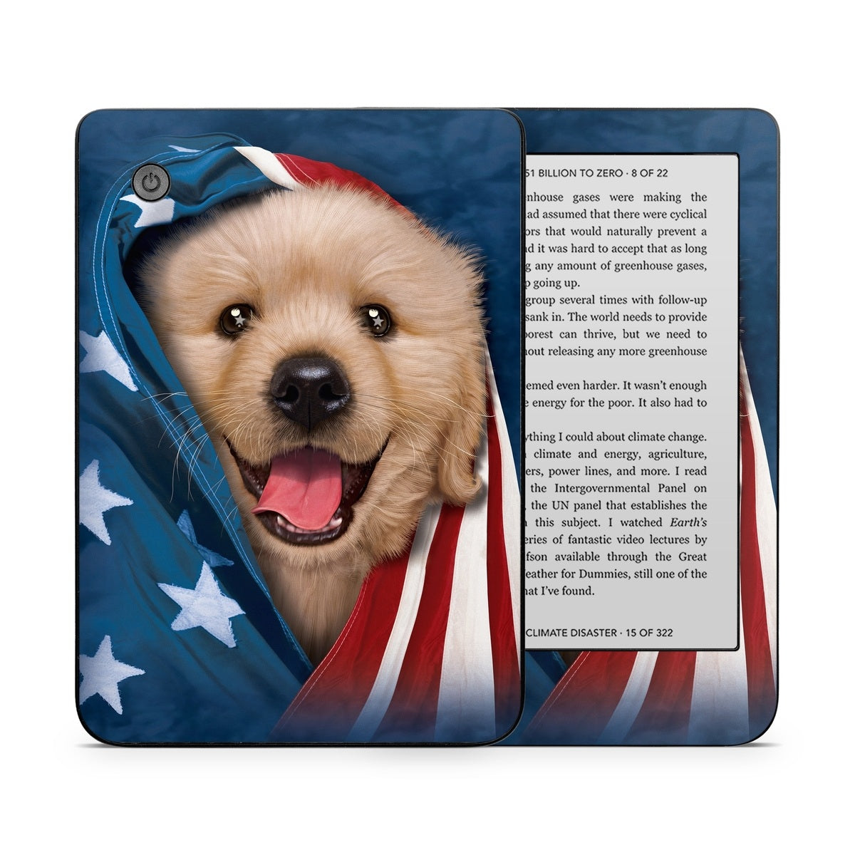 Patriotic Retriever - Kobo Clara 2E Skin