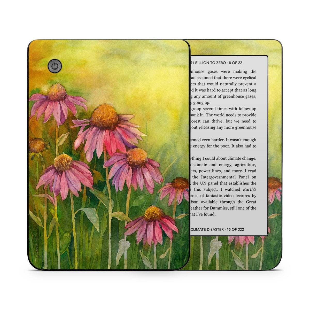 Prairie Coneflower - Kobo Clara 2E Skin