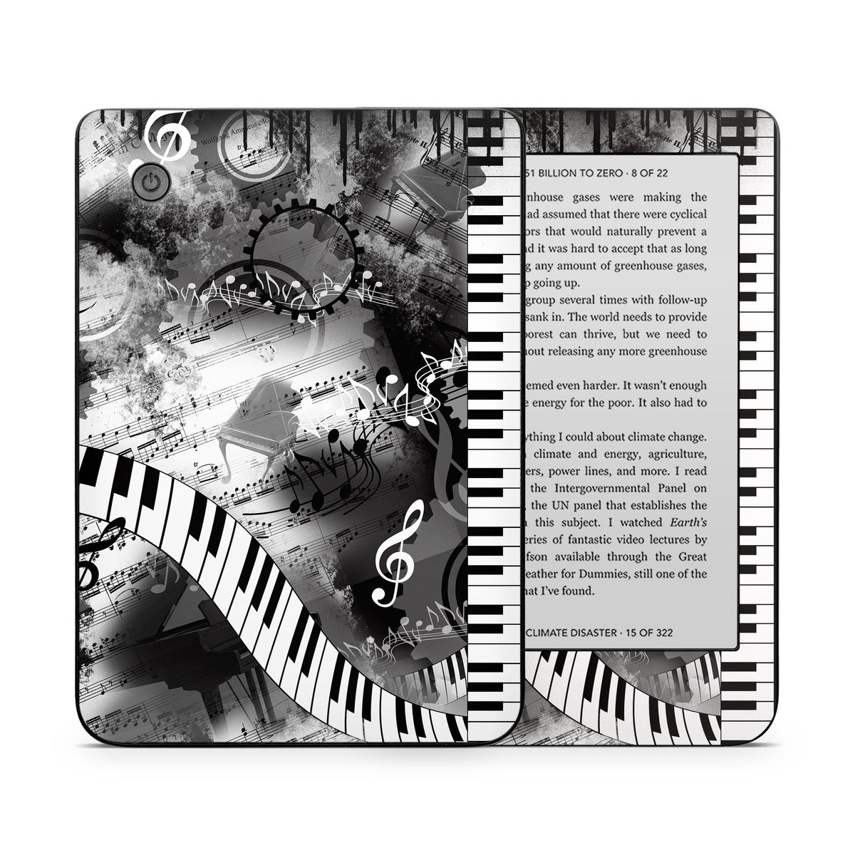 Piano Pizazz - Kobo Clara 2E Skin