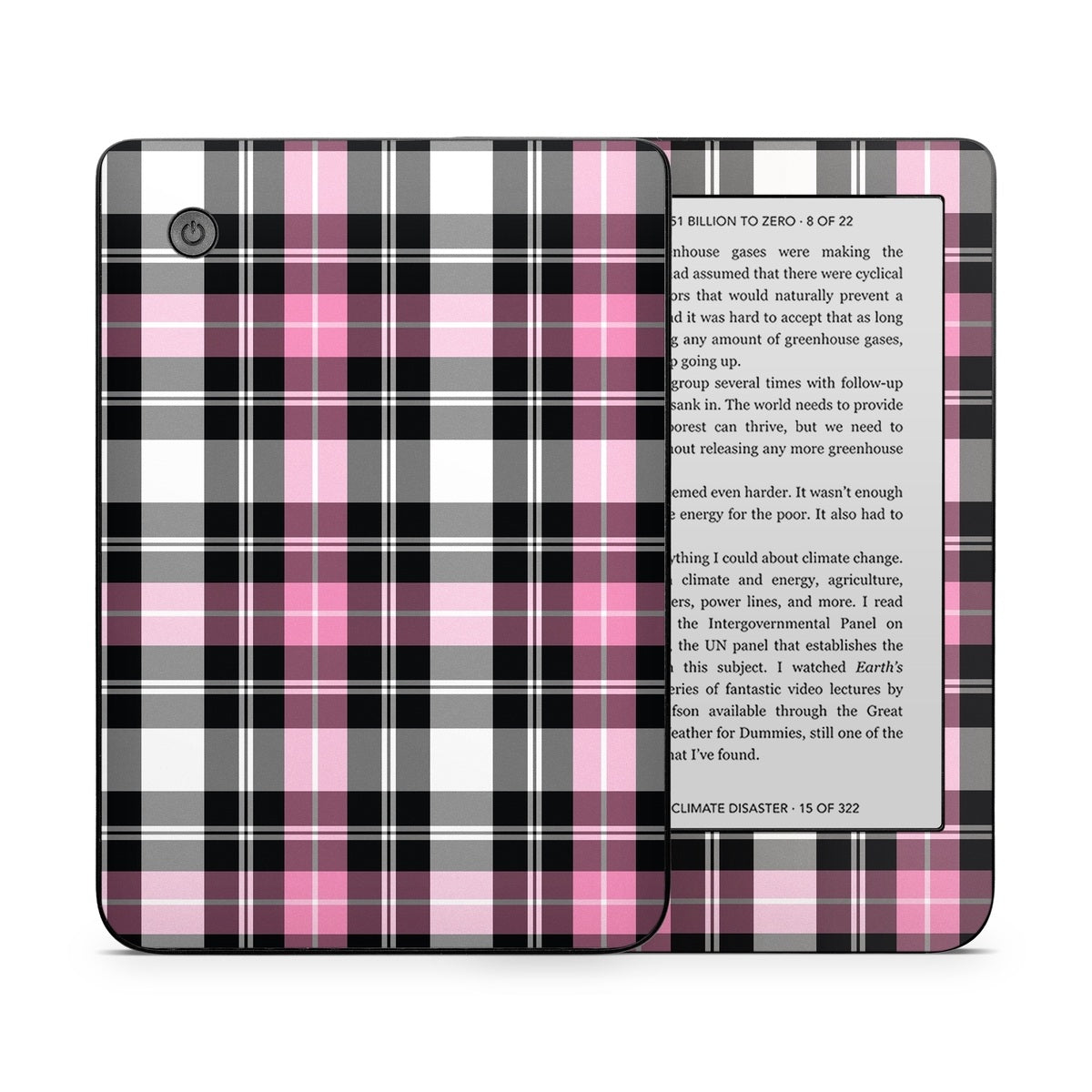 Pink Plaid - Kobo Clara 2E Skin