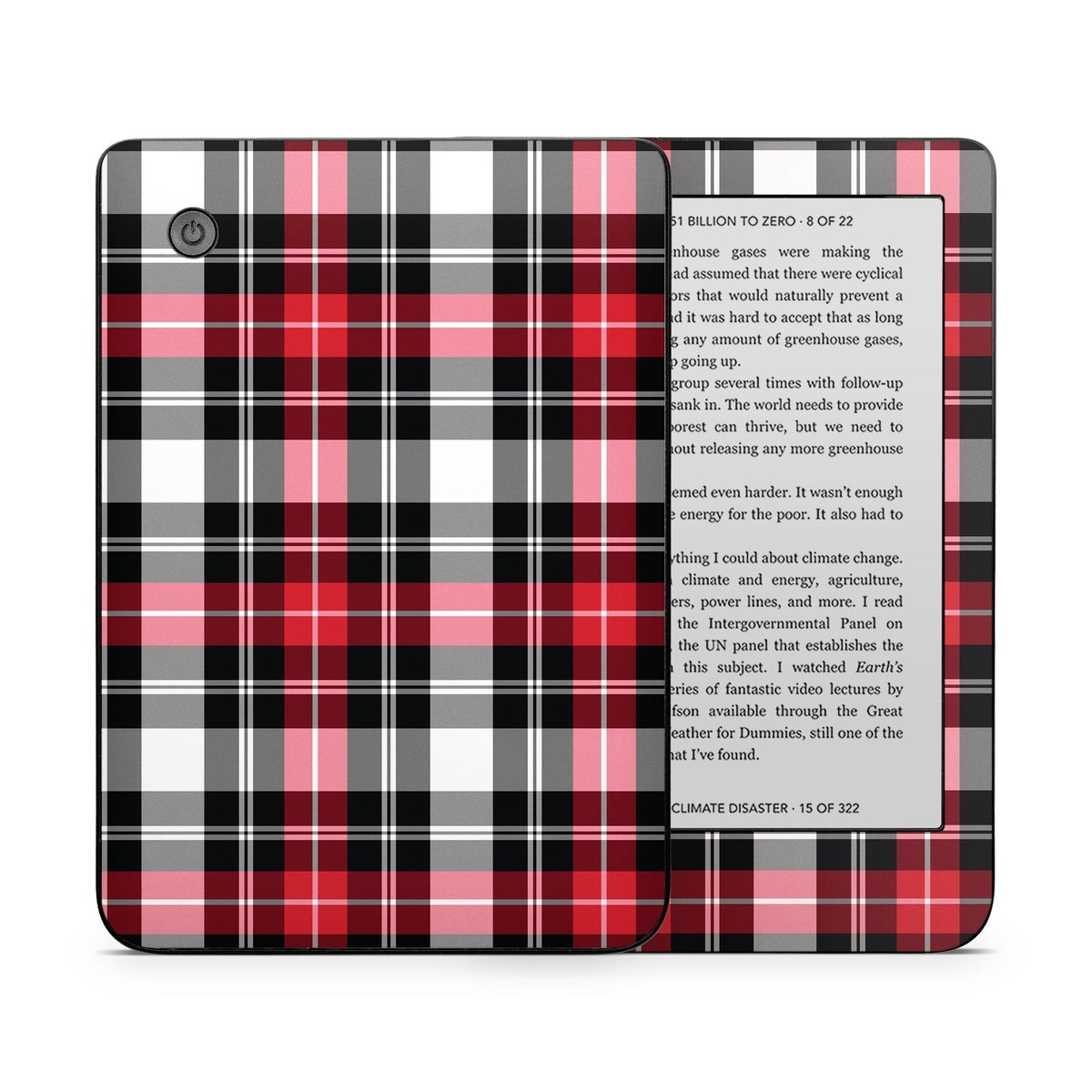 Red Plaid - Kobo Clara 2E Skin