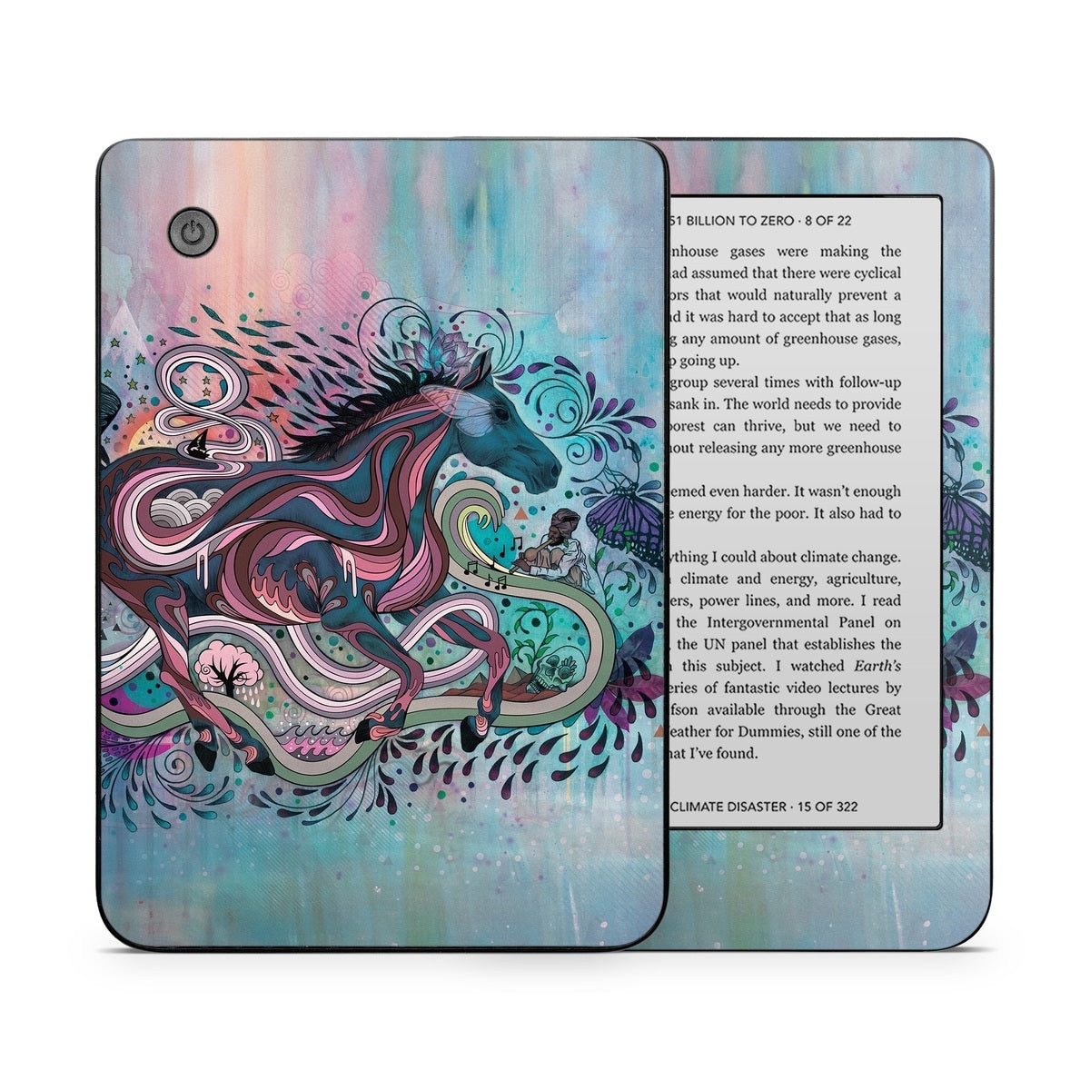 Poetry in Motion - Kobo Clara 2E Skin