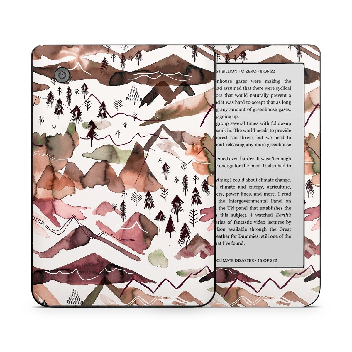 Red Mountains - Kobo Clara 2E Skin