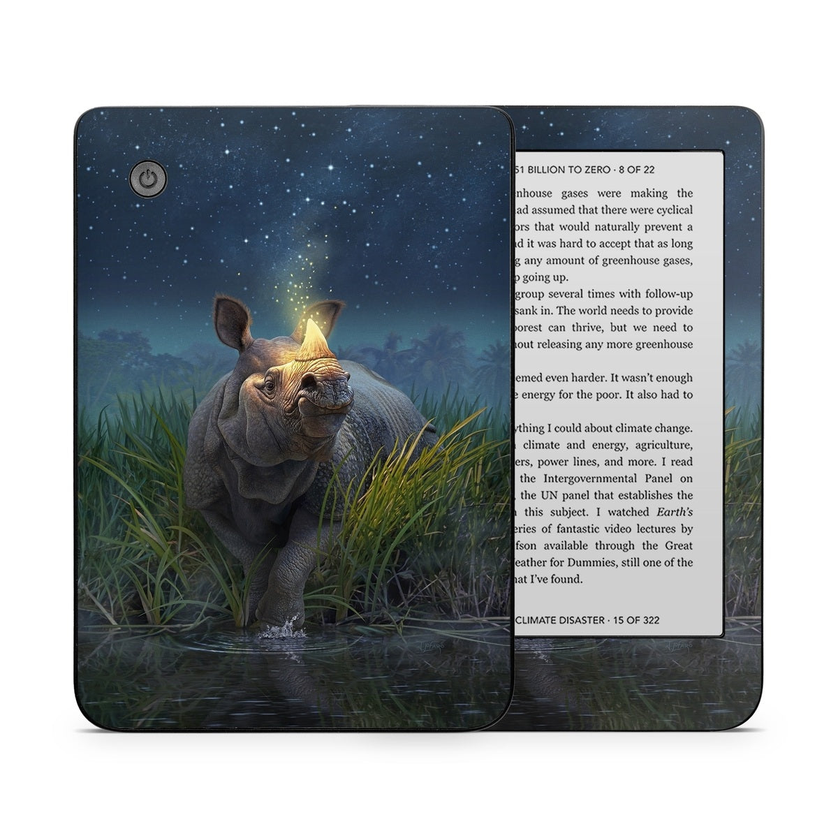 Rhinoceros Unicornis - Kobo Clara 2E Skin