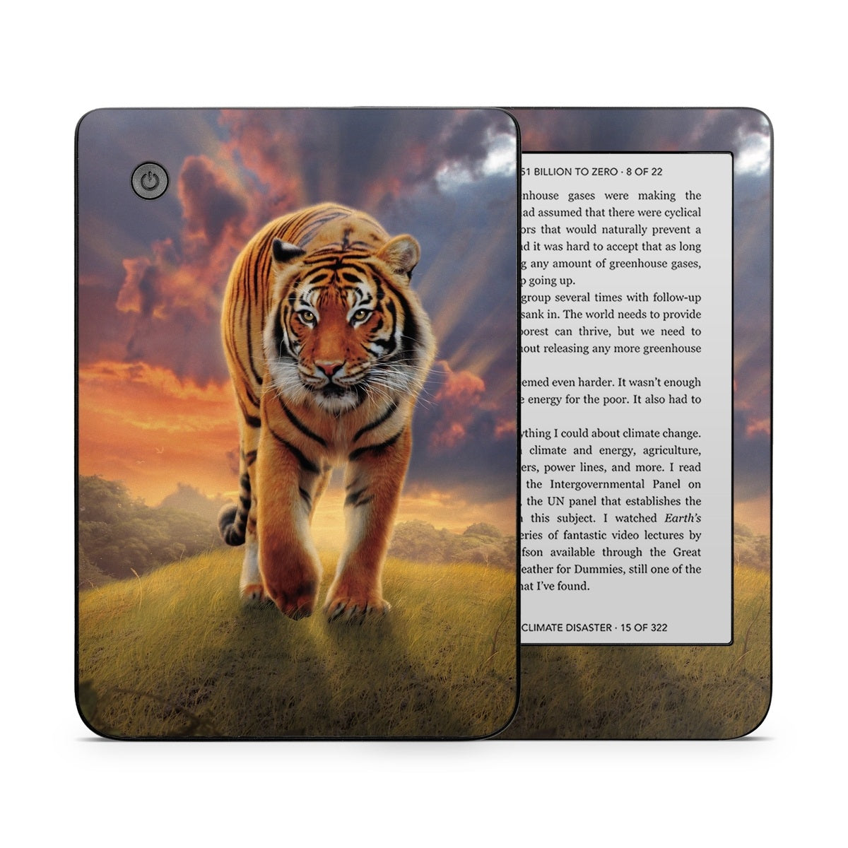 Rising Tiger - Kobo Clara 2E Skin