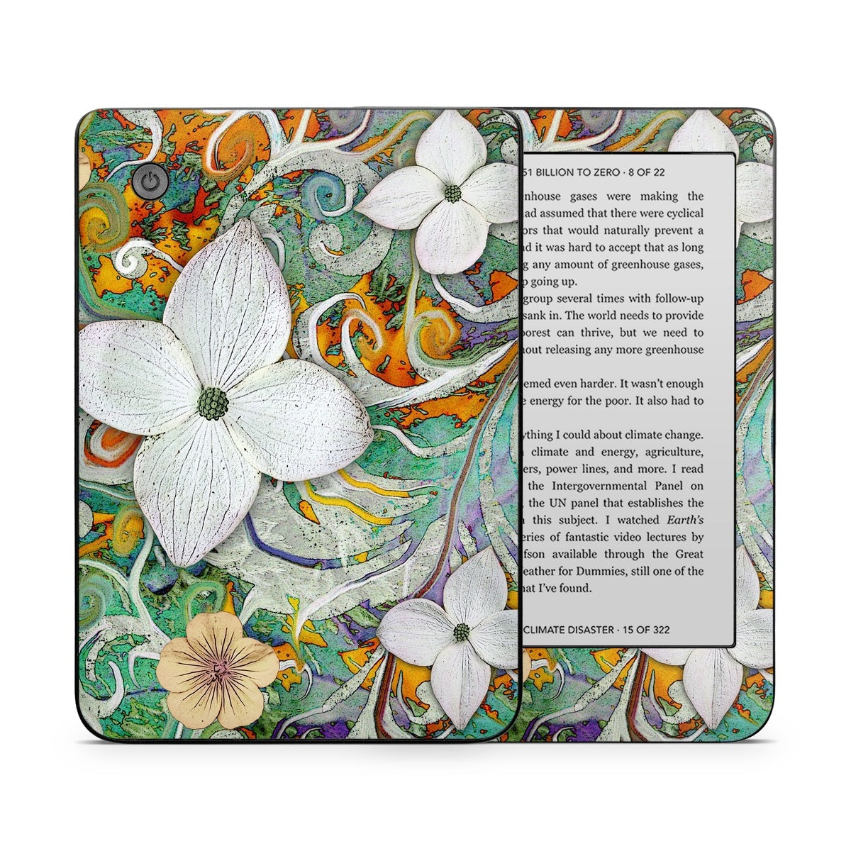 Sangria Flora - Kobo Clara 2E Skin