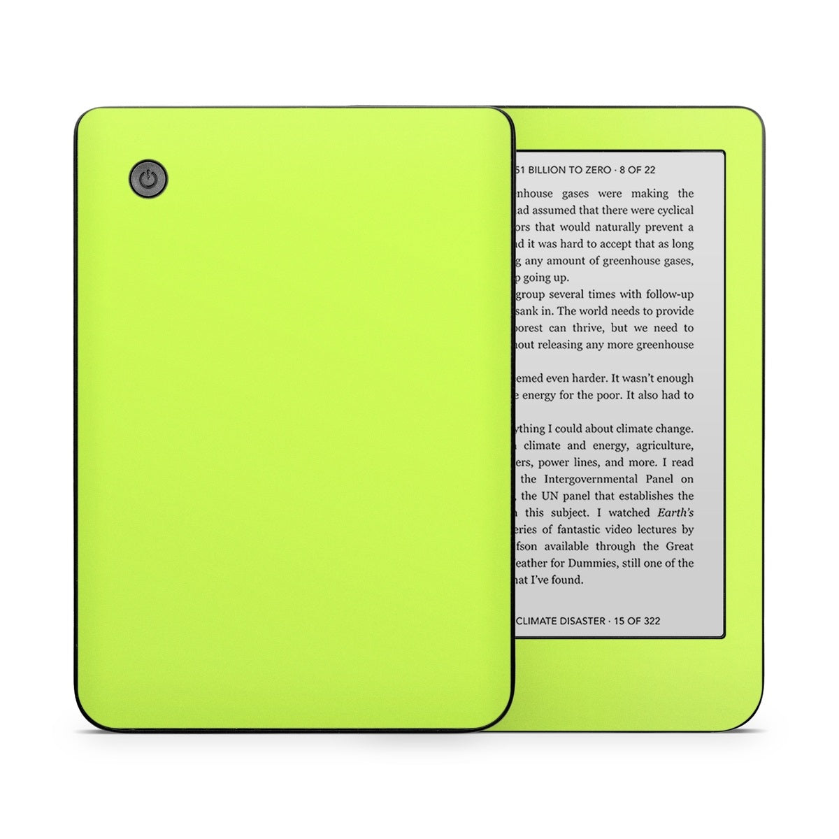 Solid State Lime - Kobo Clara 2E Skin