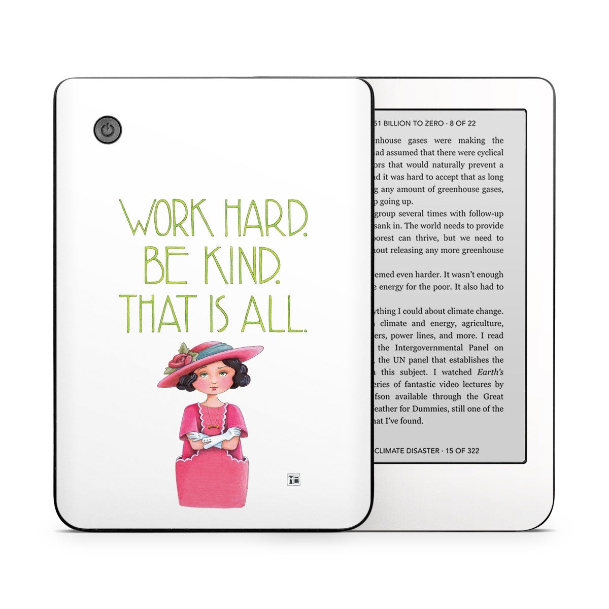 Work Hard - Kobo Clara 2E Skin