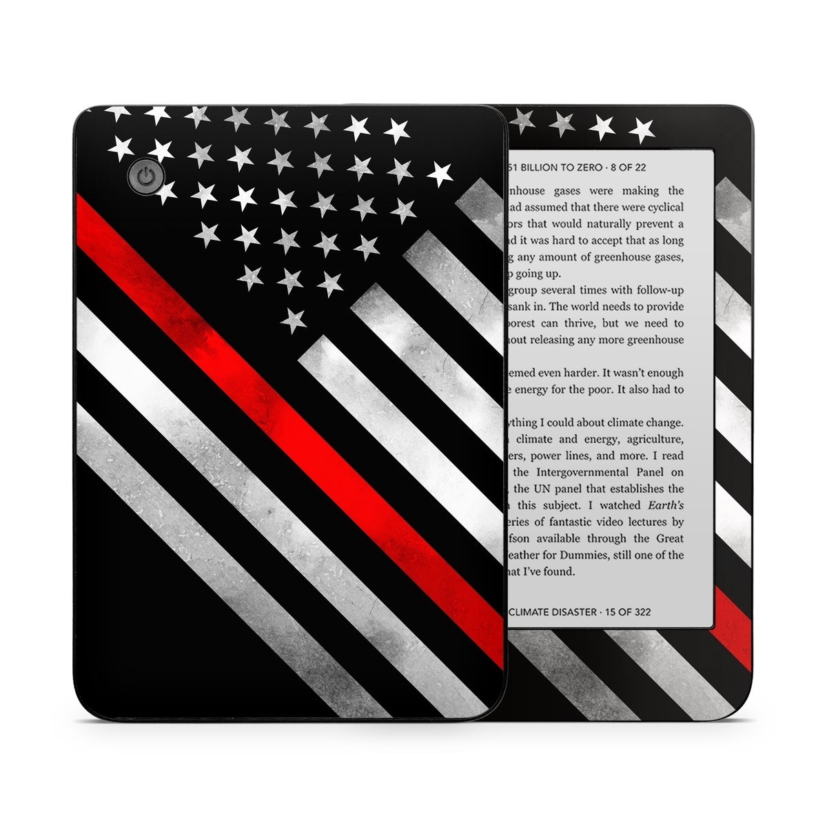 Thin Red Line Hero - Kobo Clara 2E Skin