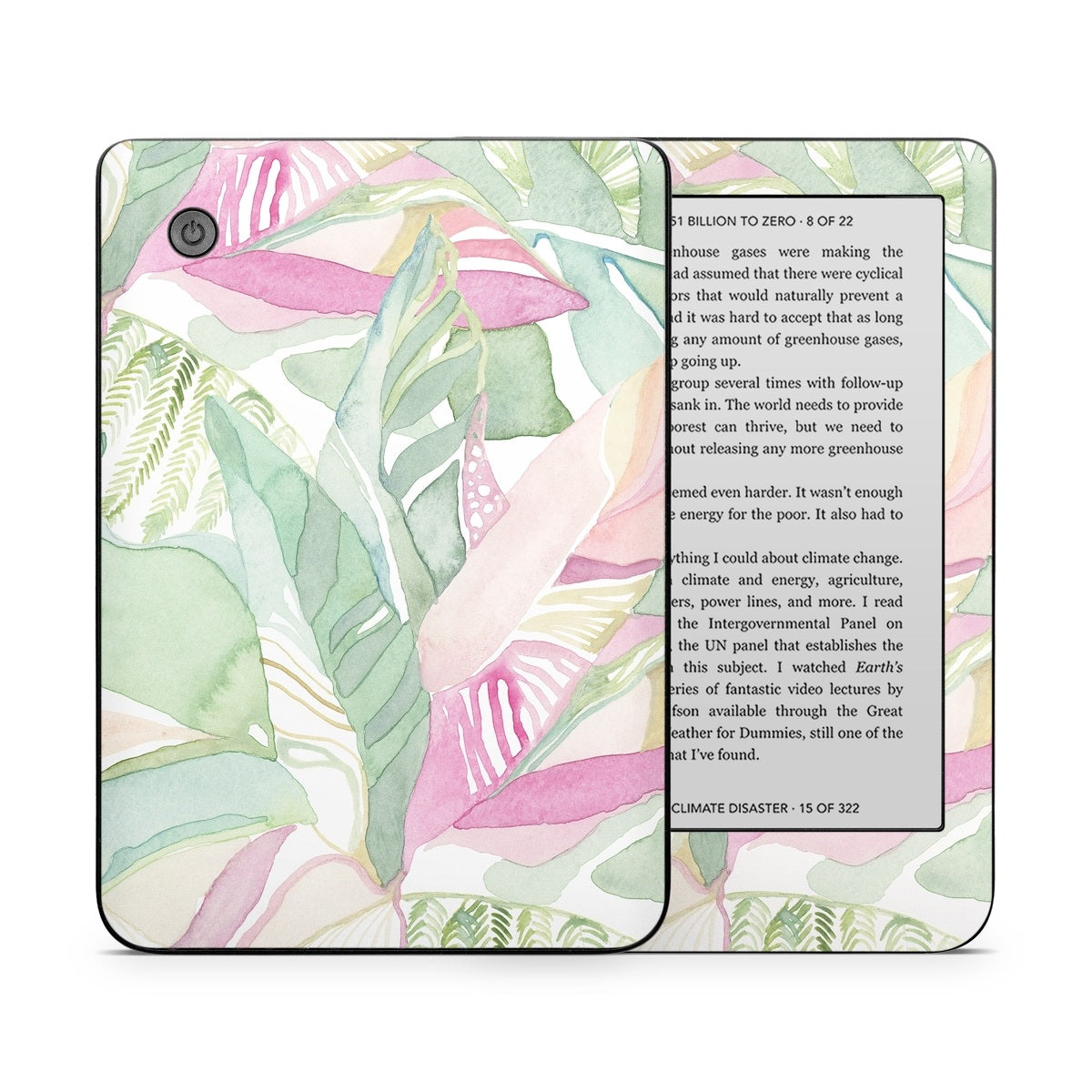 Tropical Leaves - Kobo Clara 2E Skin