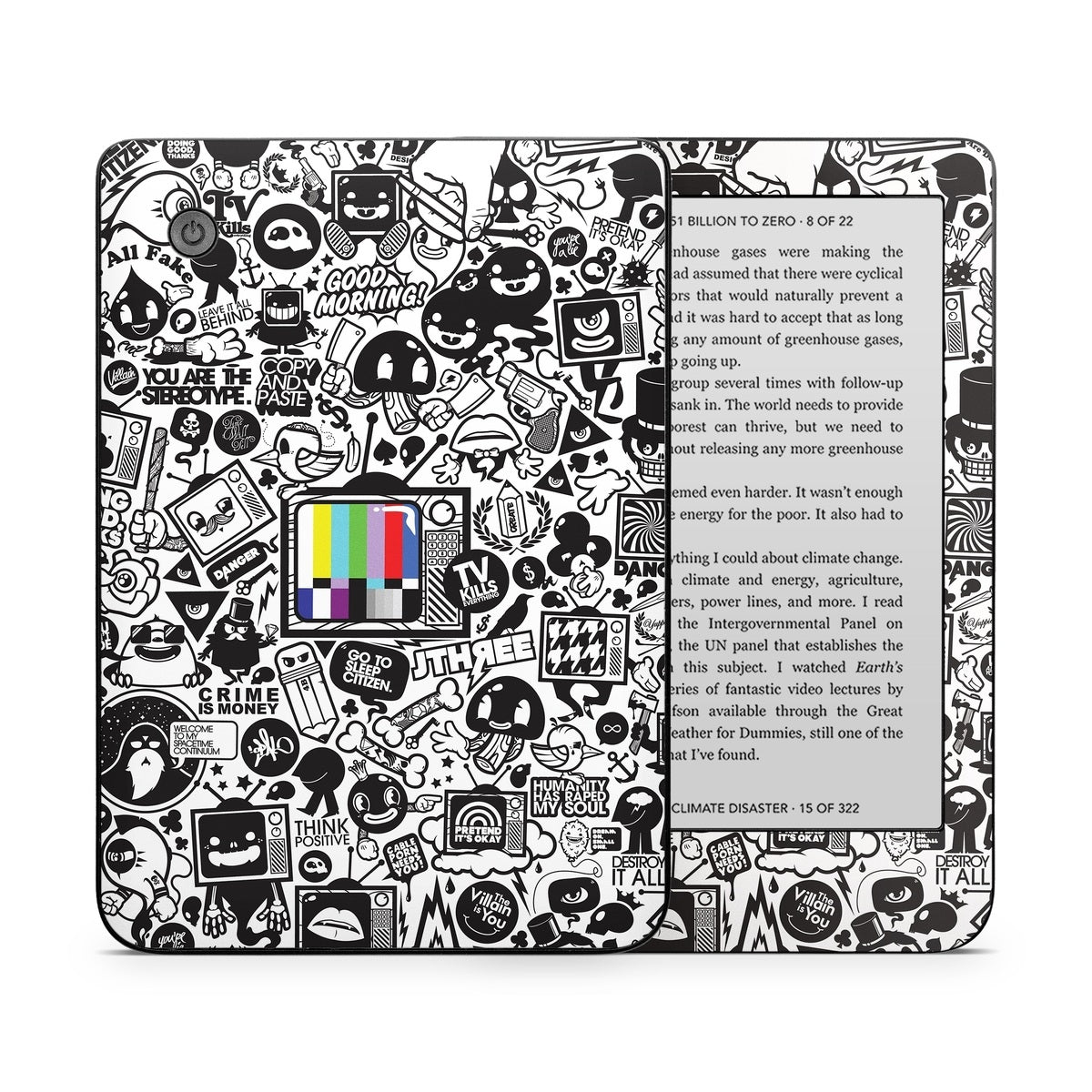 TV Kills Everything - Kobo Clara 2E Skin