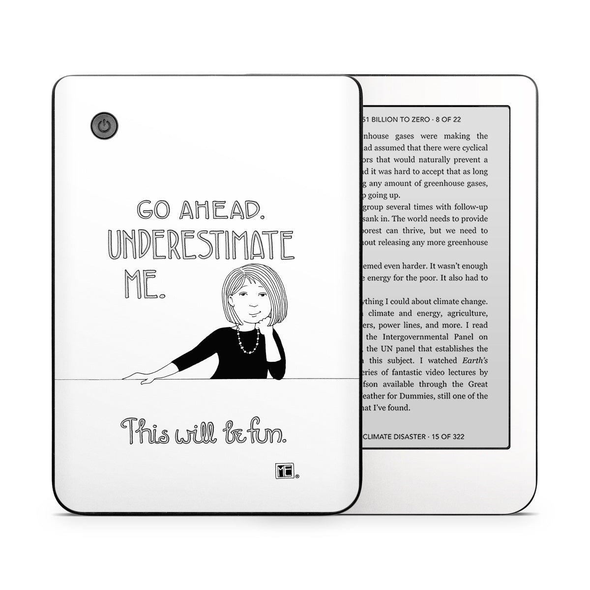 Underestimate Me - Kobo Clara 2E Skin