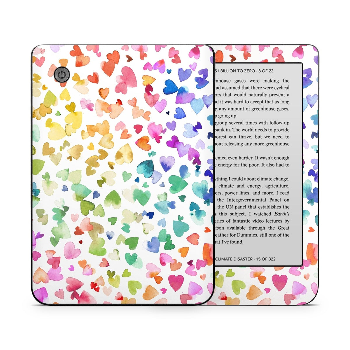 Valentines Love Hearts - Kobo Clara 2E Skin