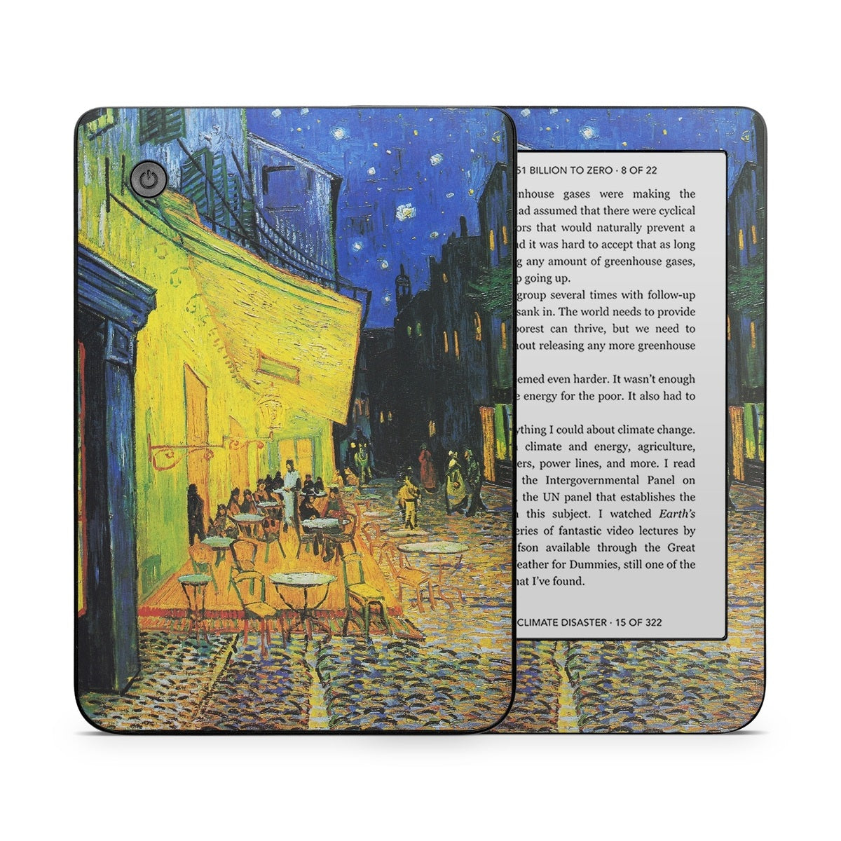 Cafe Terrace At Night - Kobo Clara 2E Skin