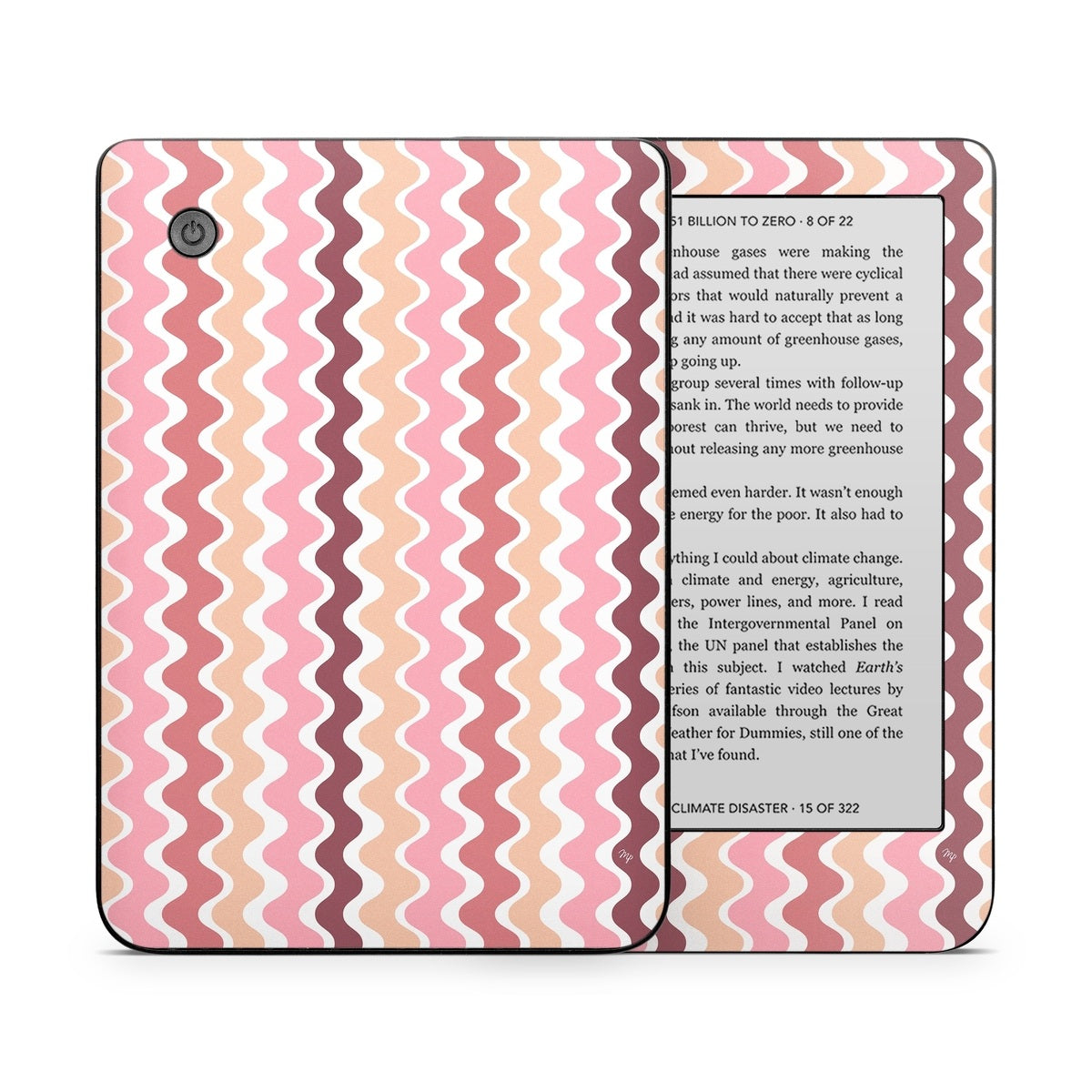 Pink Waves - Kobo Clara 2E Skin