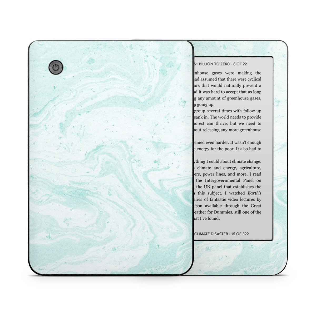 Winter Green Marble - Kobo Clara 2E Skin