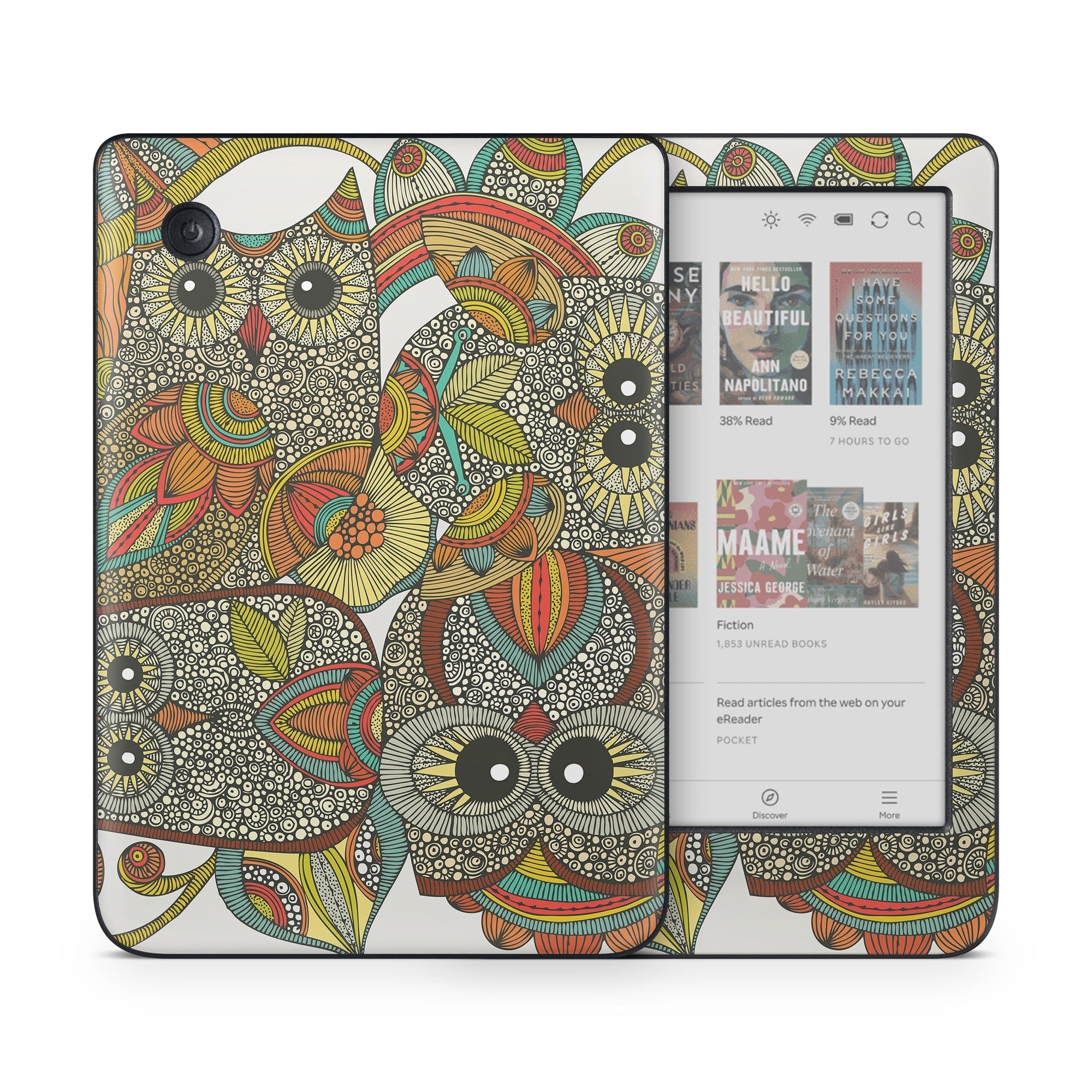 4 owls - Kobo Clara Colour Skin