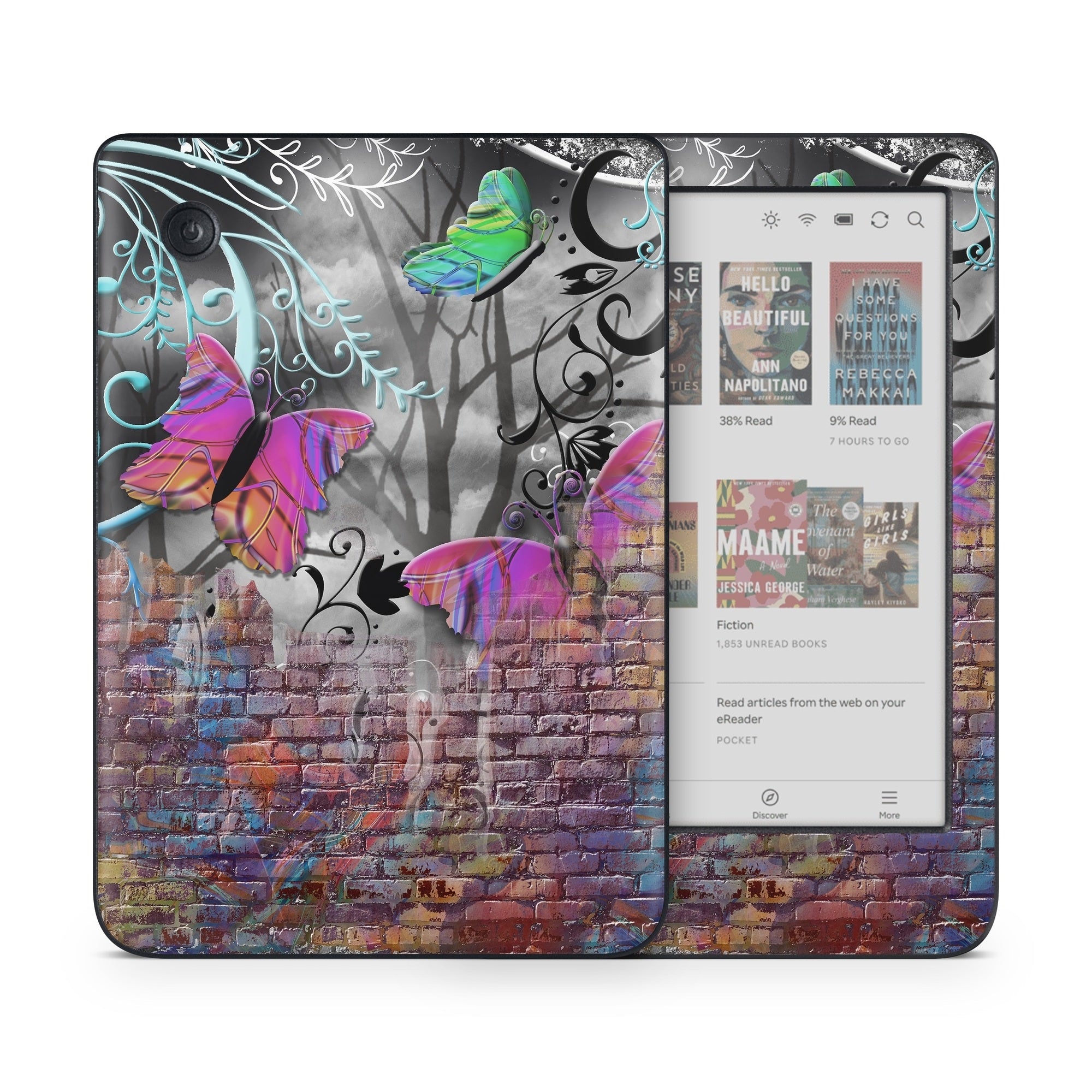 Butterfly Wall - Kobo Clara Colour Skin