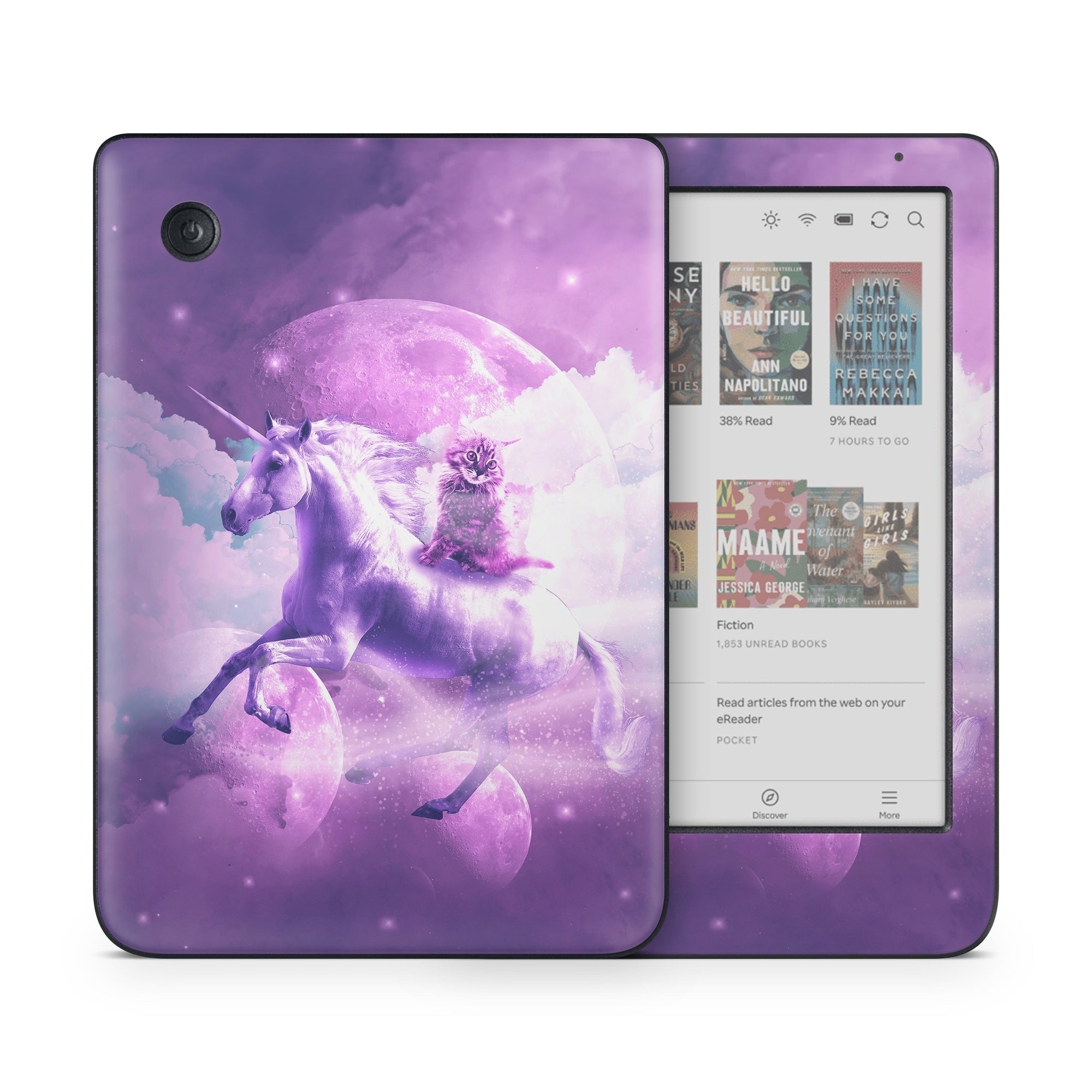 Cat Unicorn - Kobo Clara Colour Skin