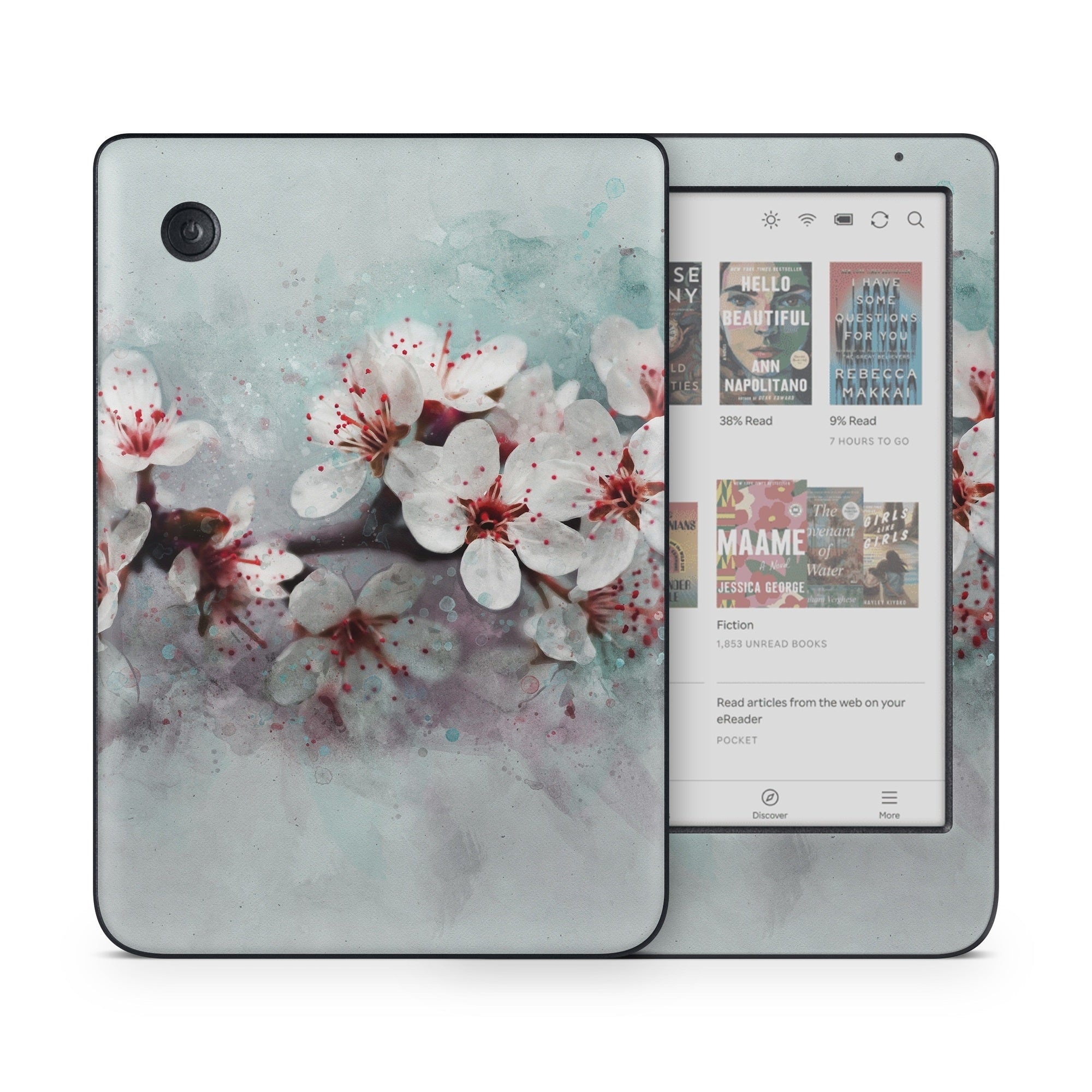 Cherry Blossoms - Kobo Clara Colour Skin