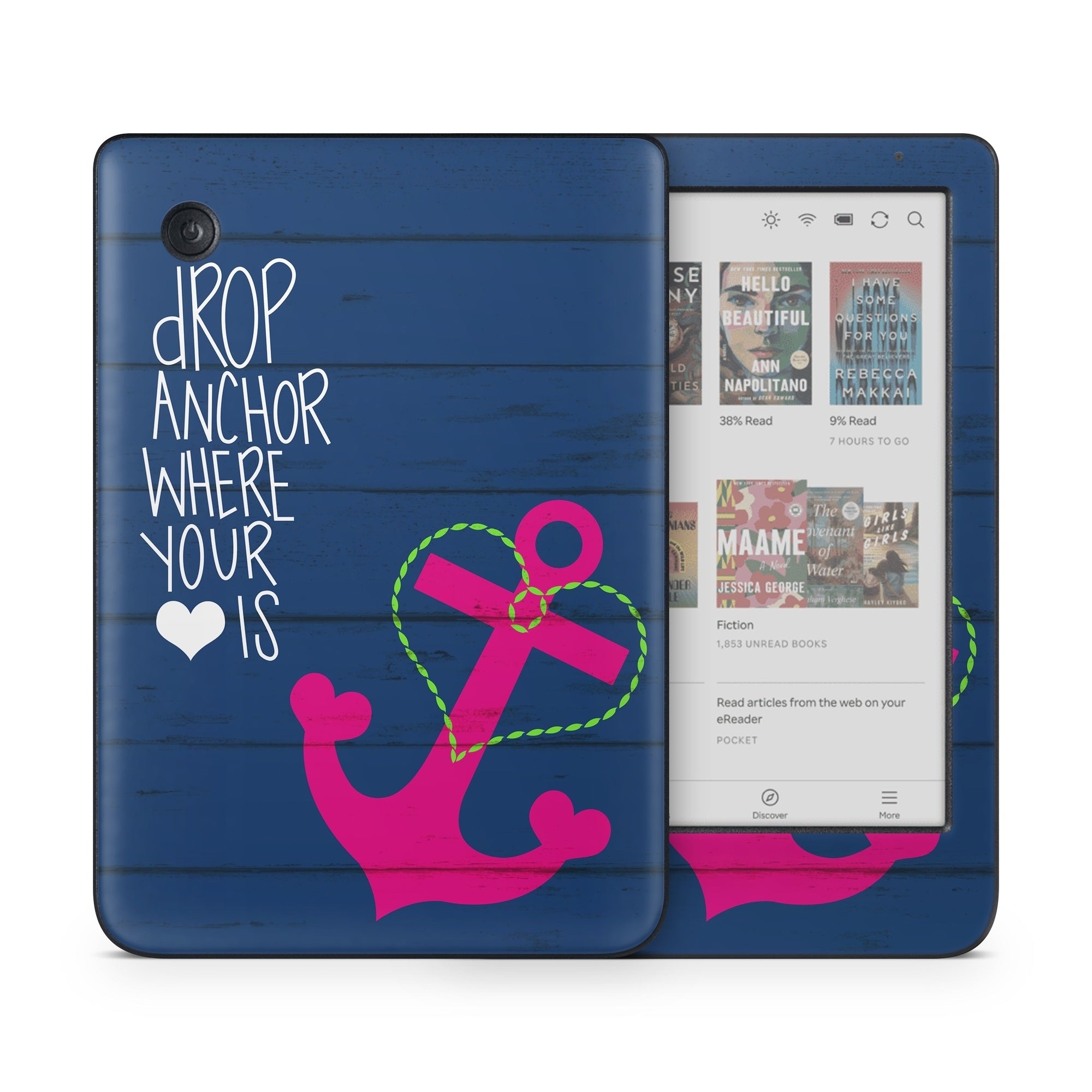 Drop Anchor - Kobo Clara Colour Skin