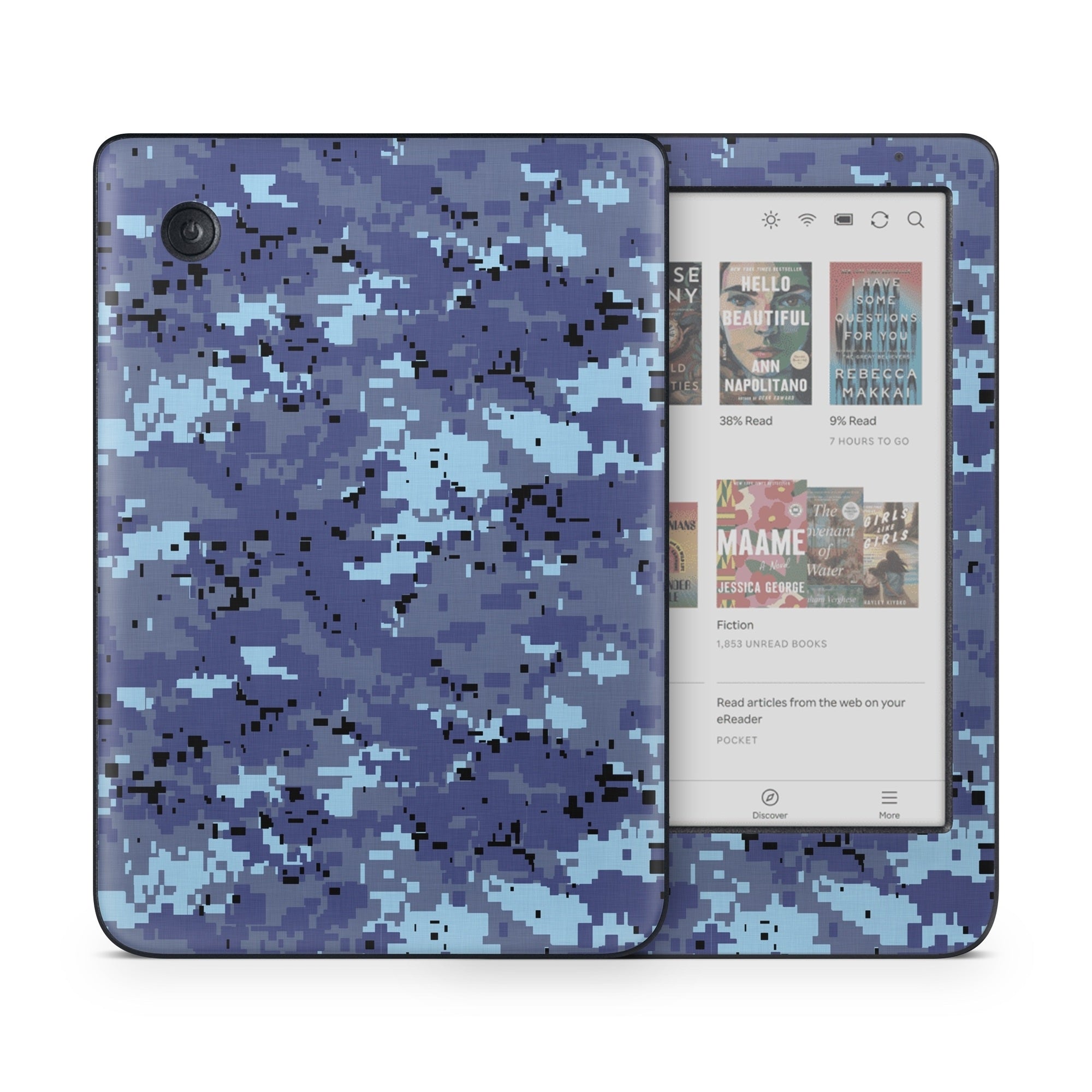 Digital Sky Camo - Kobo Clara Colour Skin