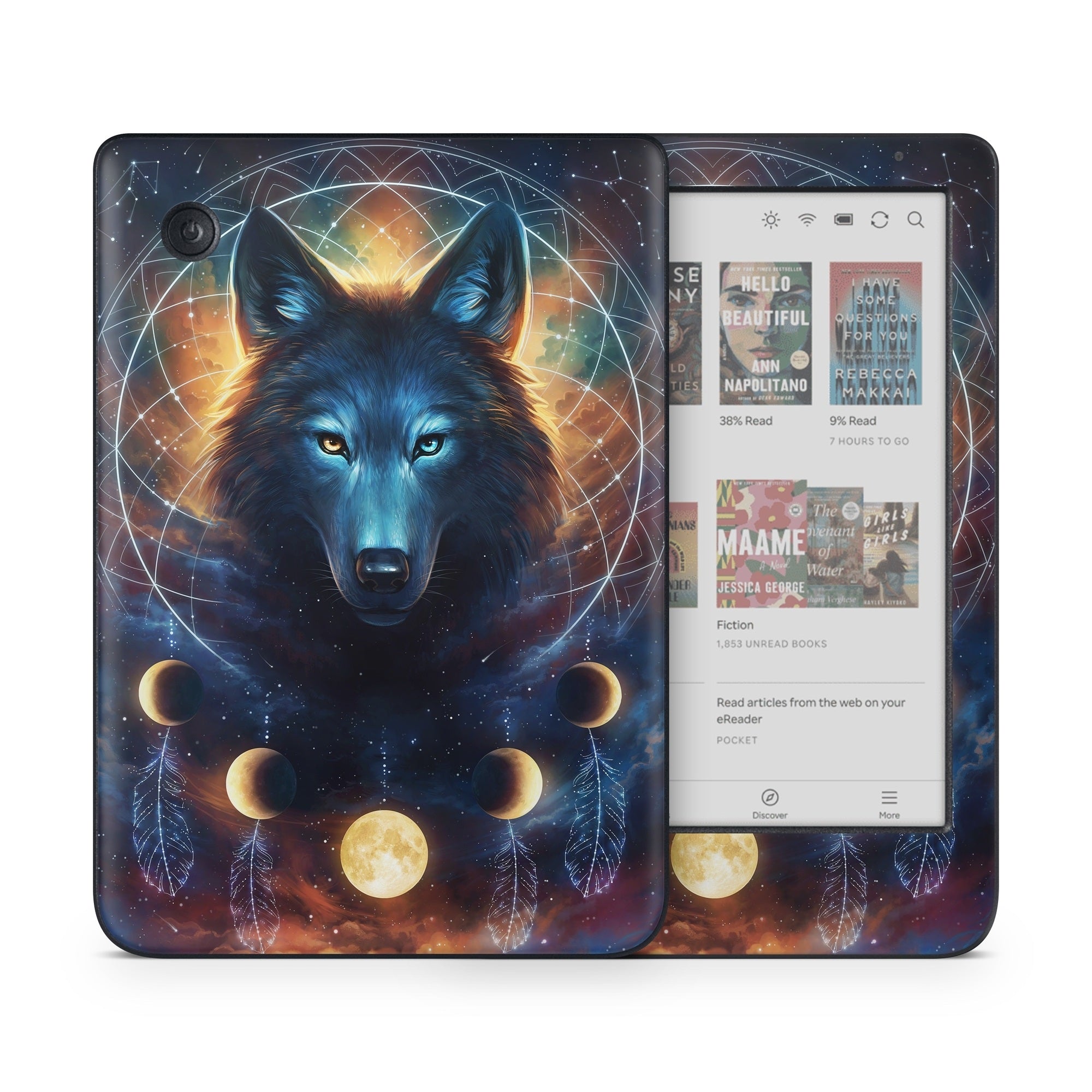 Dreamcatcher Wolf - Kobo Clara Colour Skin