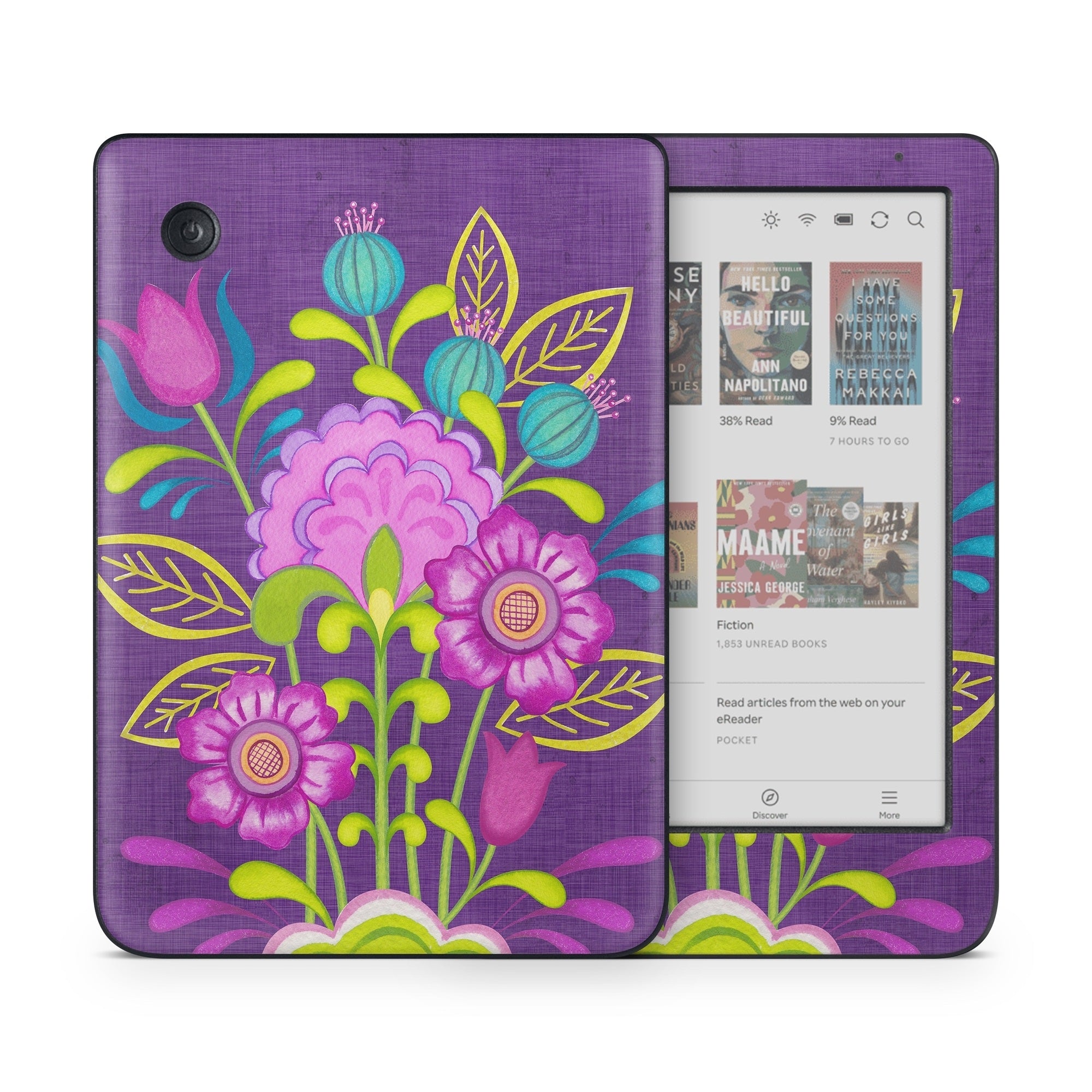 Floral Bouquet - Kobo Clara Colour Skin