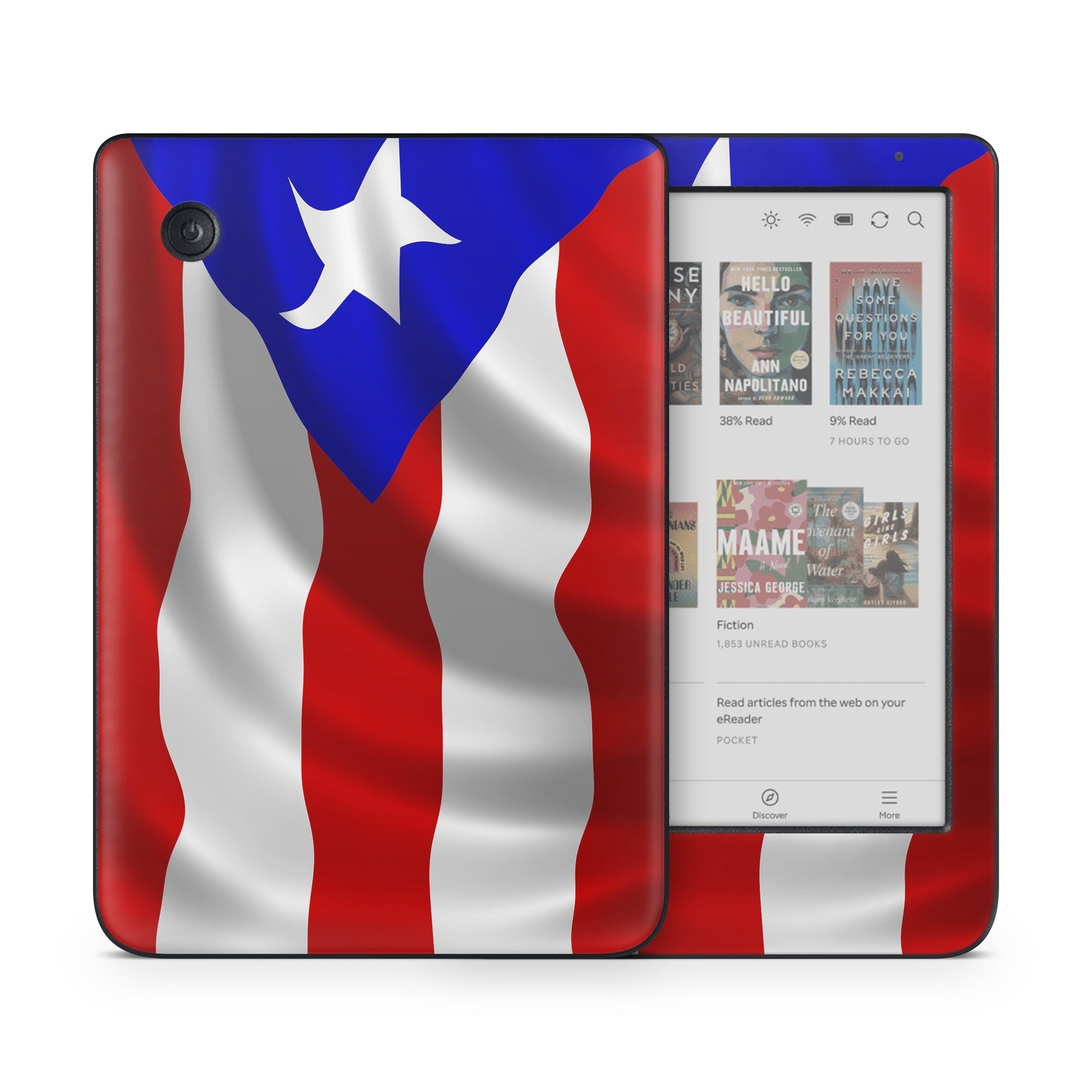 Puerto Rican Flag - Kobo Clara Colour Skin