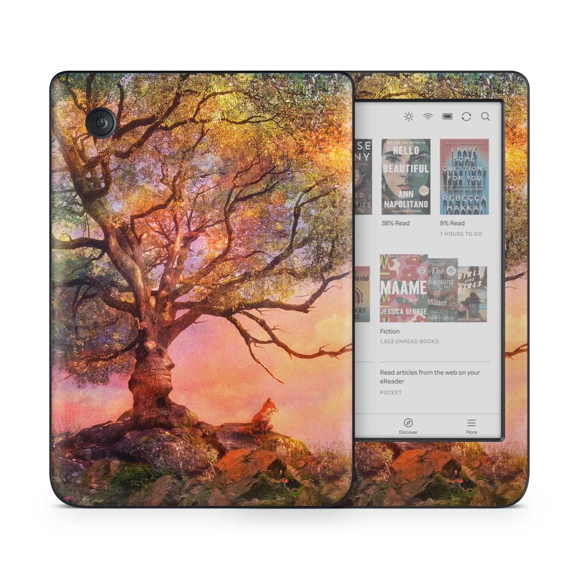 Fox Sunset - Kobo Clara Colour Skin