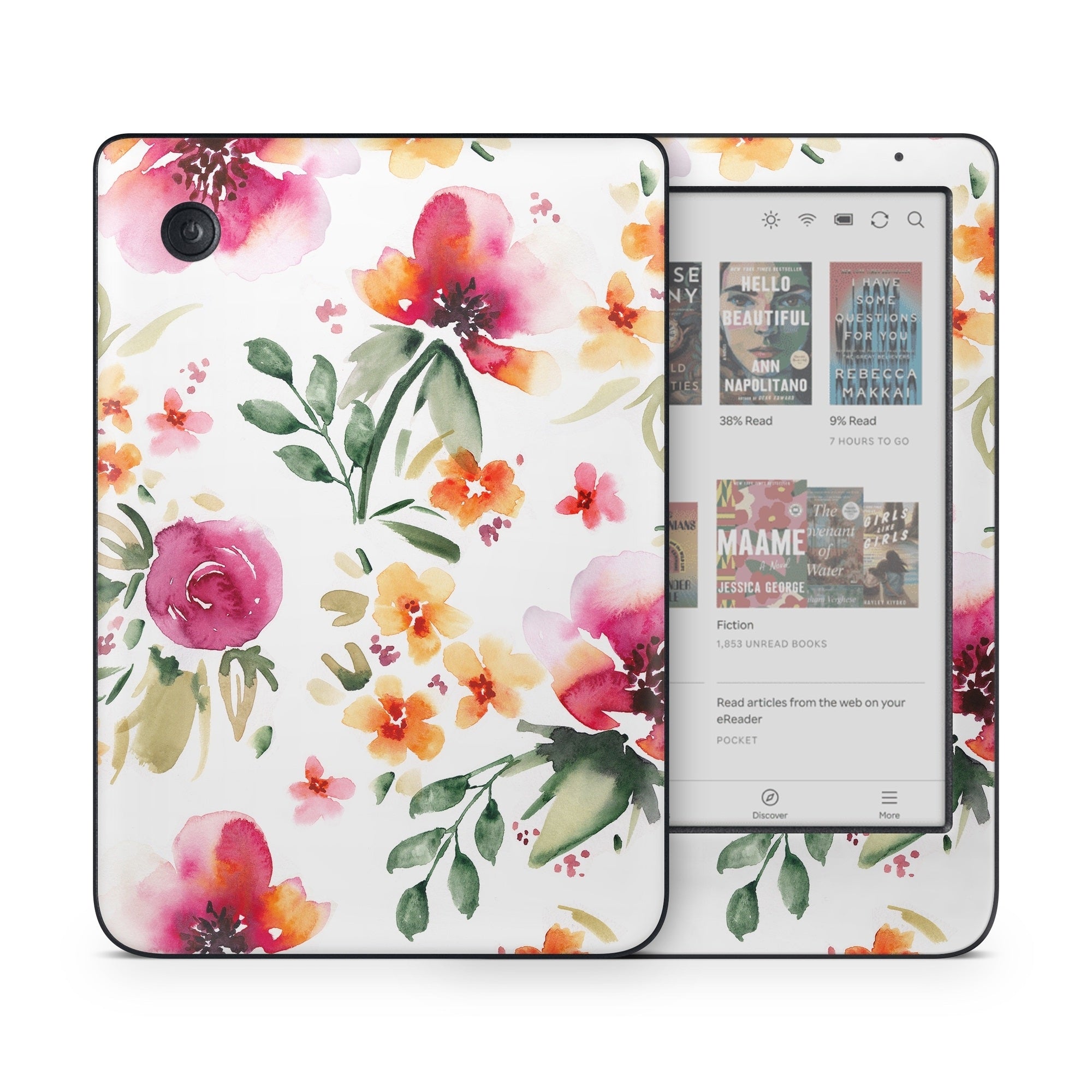 Fresh Flowers - Kobo Clara Colour Skin