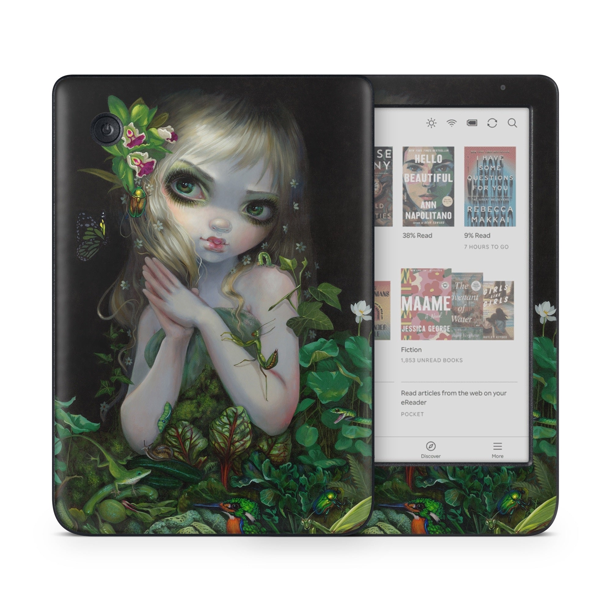 Green Goddess - Kobo Clara Colour Skin