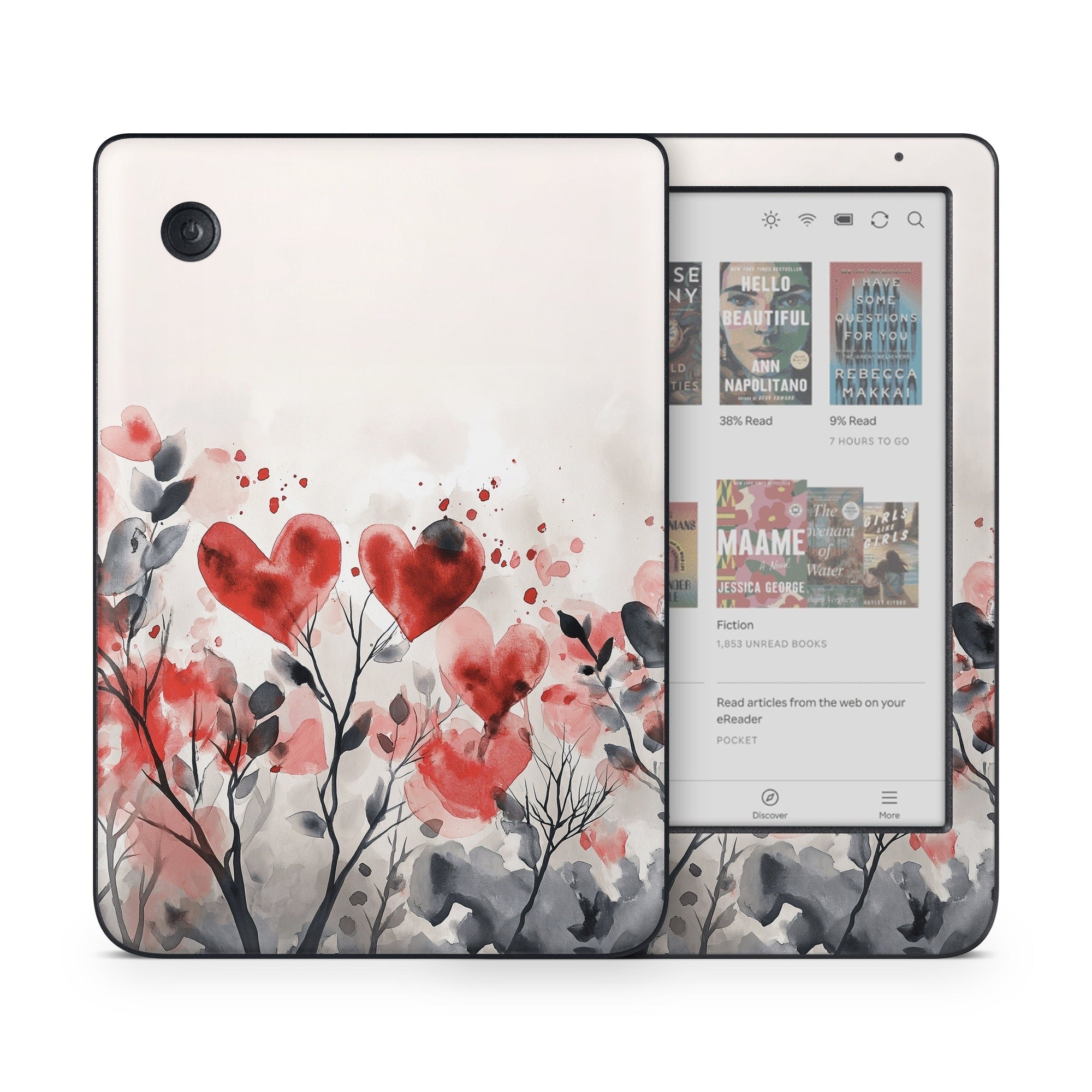 Heart Garden - Kobo Clara Colour Skin