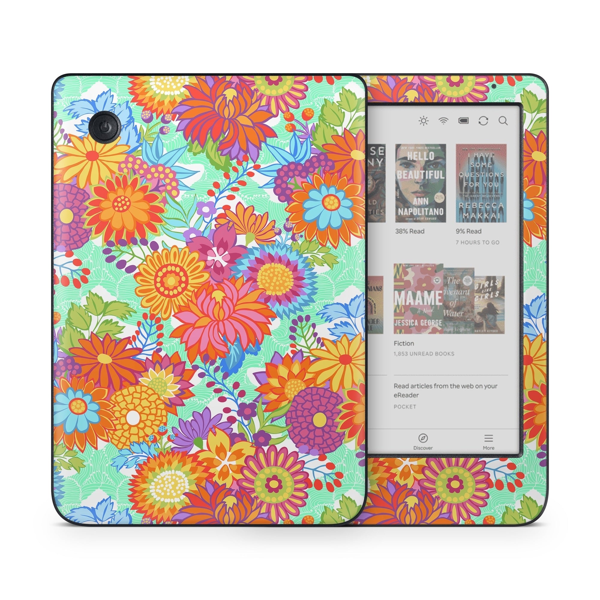 Jubilee Blooms - Kobo Clara Colour Skin